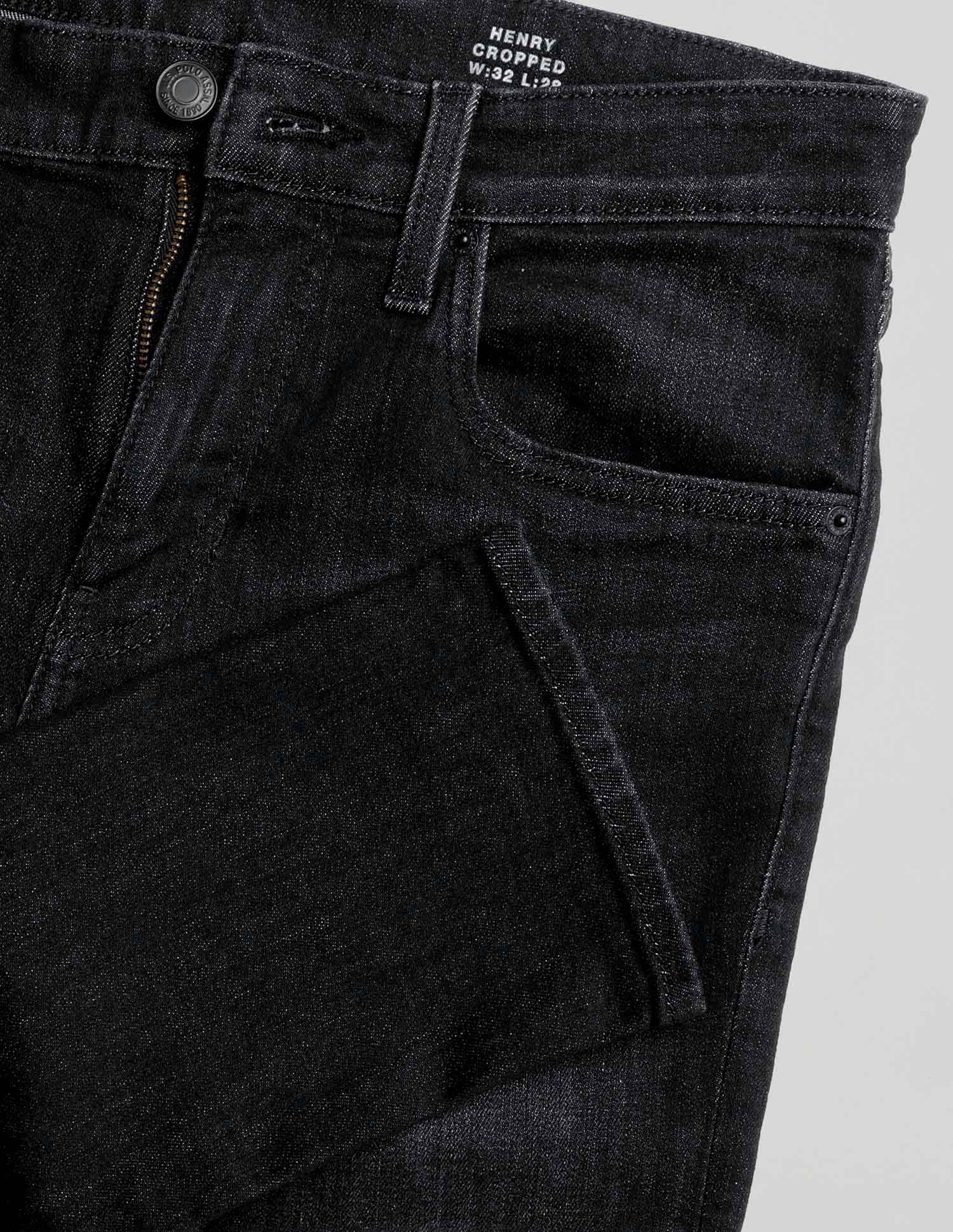 Henry Tapered Fit Black Jeans Black - U.S. POLO ASSN. | Large