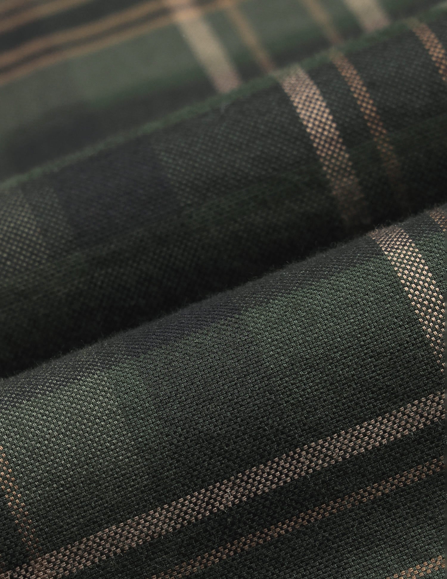 Tartan Checked Tailored Fit Shirt Green - U.S. Polo Assn. India | Large