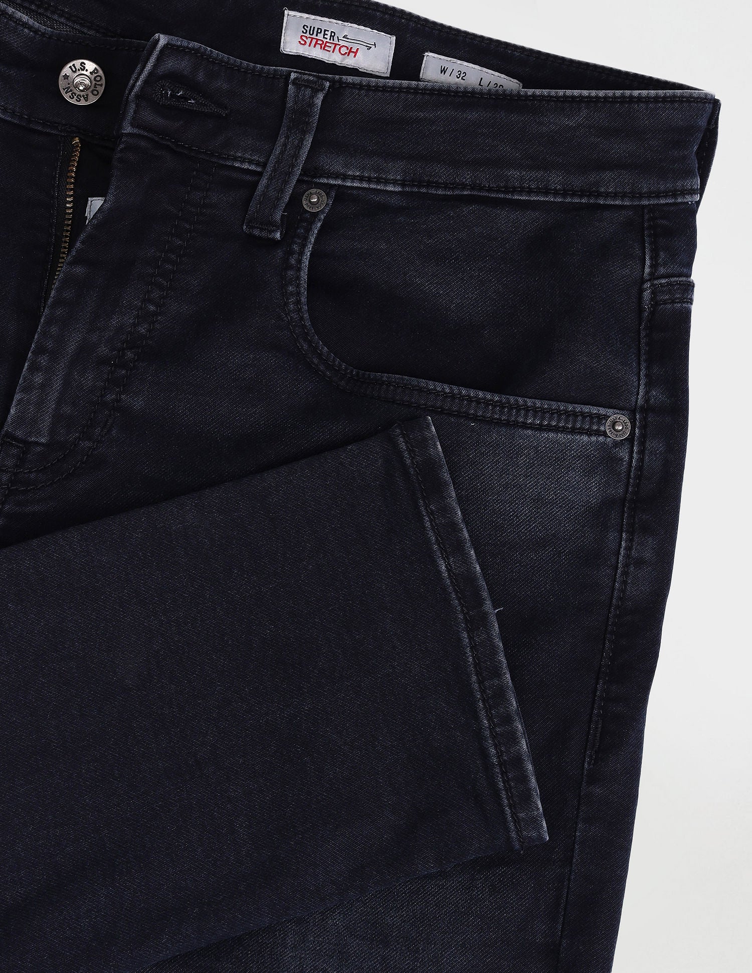 Henry Tapered Blue Jeans Blue - U.S. POLO ASSN. | Large