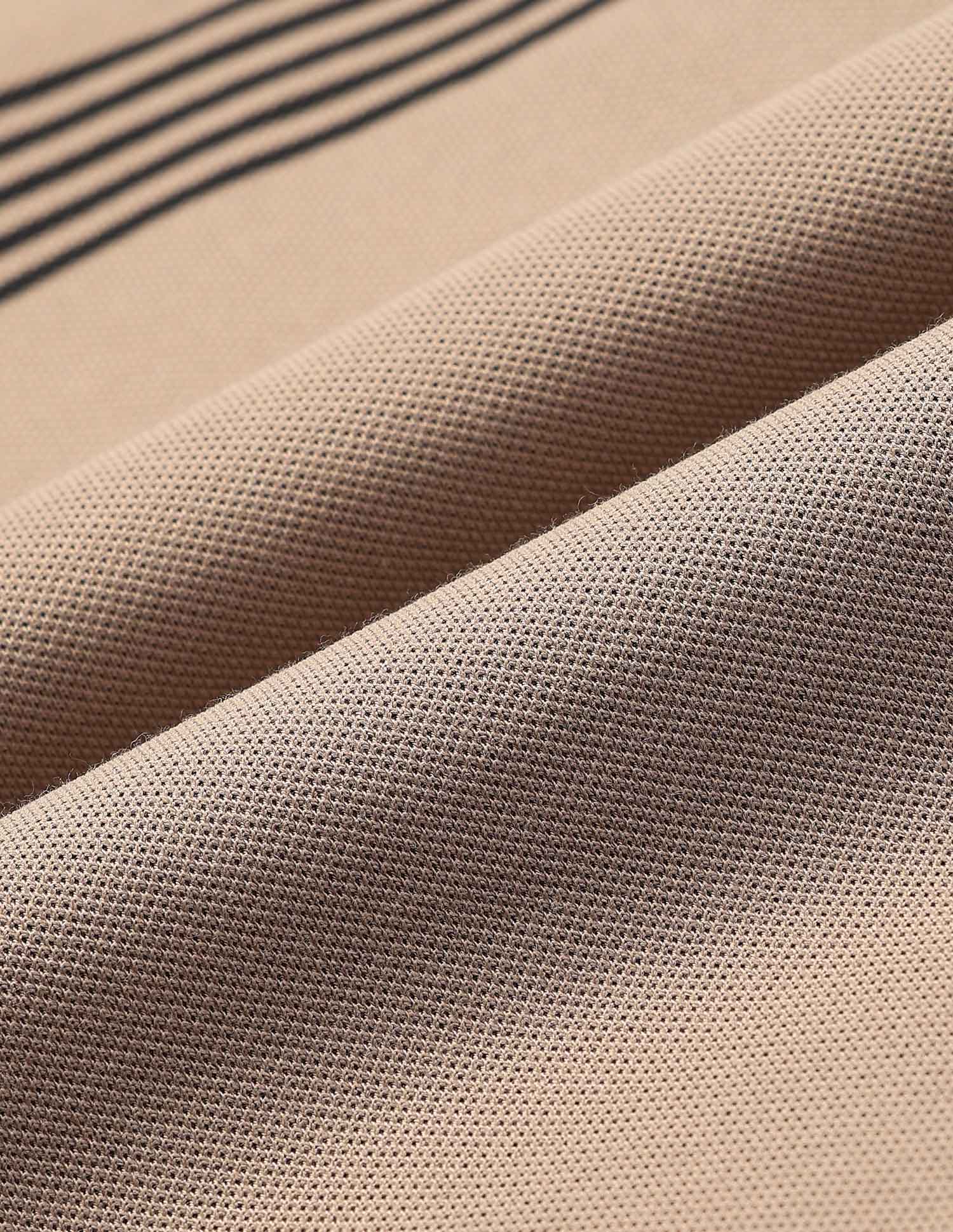 Horizontal Striped Working Holiday Polo Shirt Beige - U.S. Polo Assn. India | Large