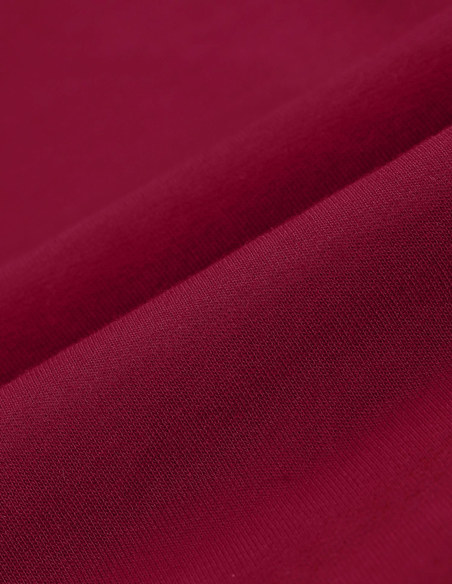 Straight Fit Solid Trousers Red - U.S. POLO ASSN. | Large