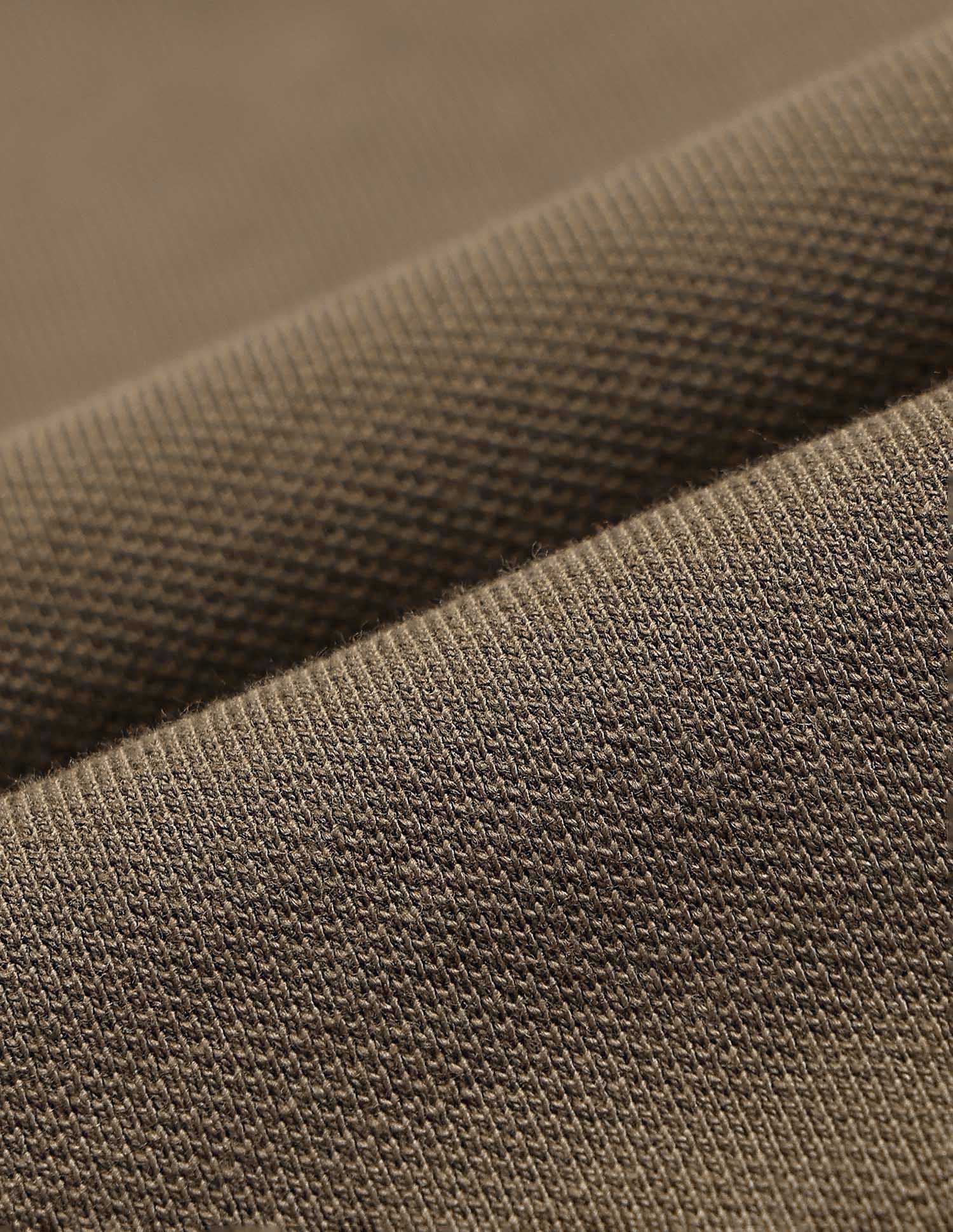 Pure Cotton Brand Printed Polo Shirt Dark Khaki - U.S. POLO ASSN. | Large