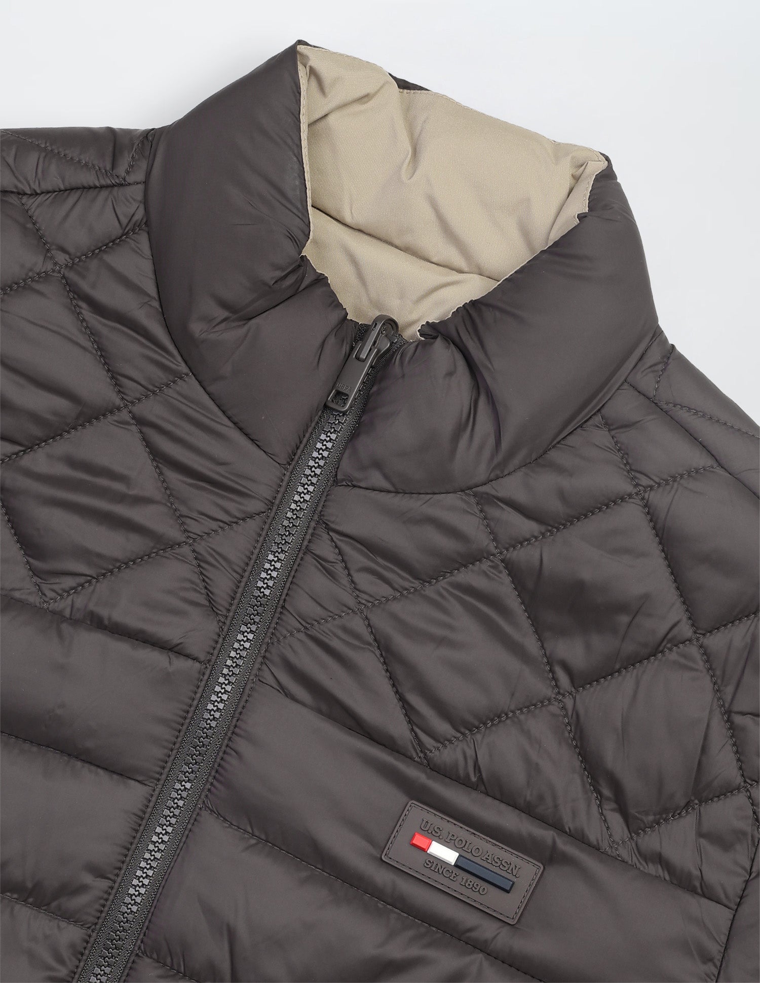 Reversible Puffer Jacket Choco - U.S. Polo Assn. India | Large
