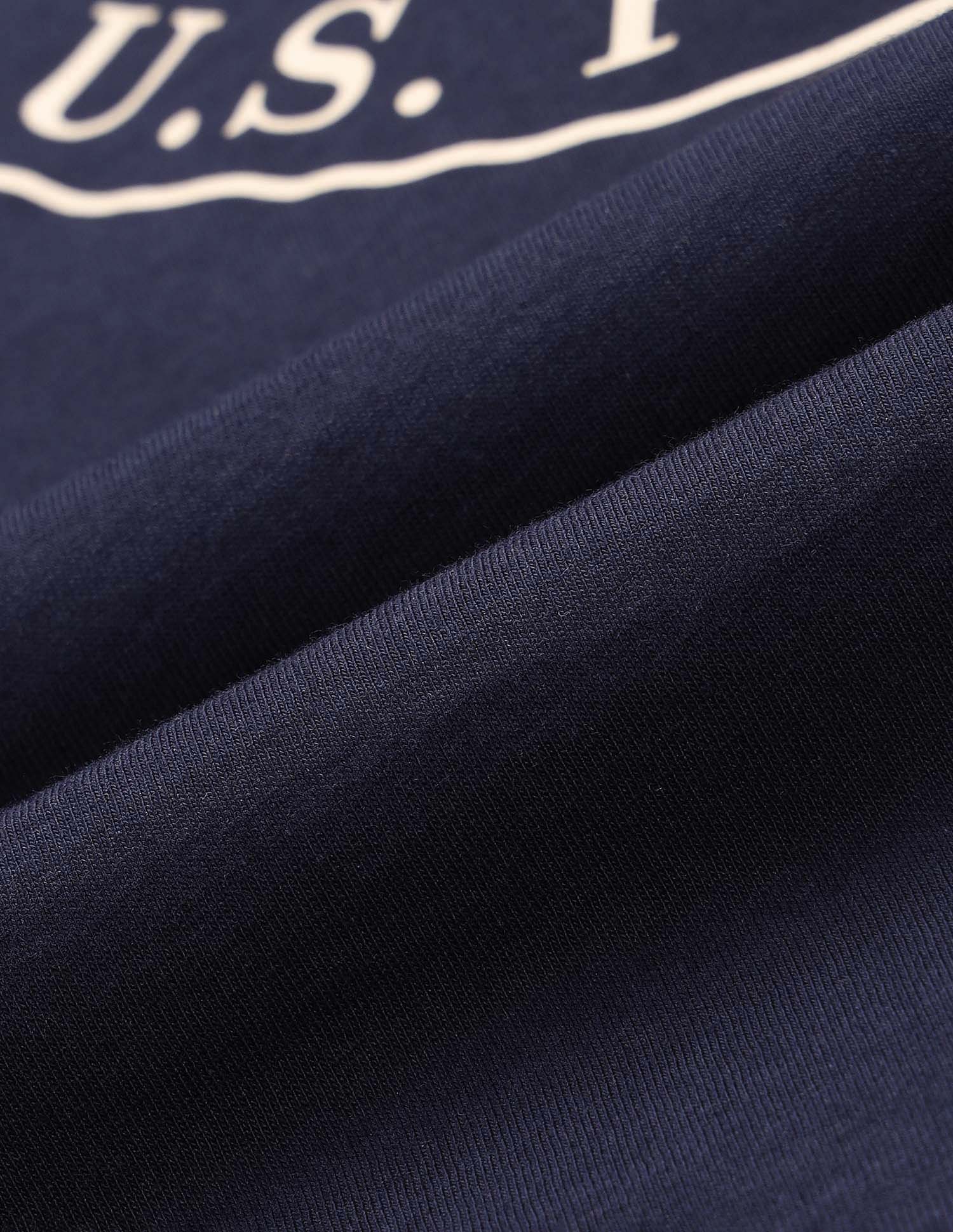 Comfort Fit Printed I643 Lounge T-Shirt - Pack Of 1 Navy Blue - U.S. POLO ASSN. | Large