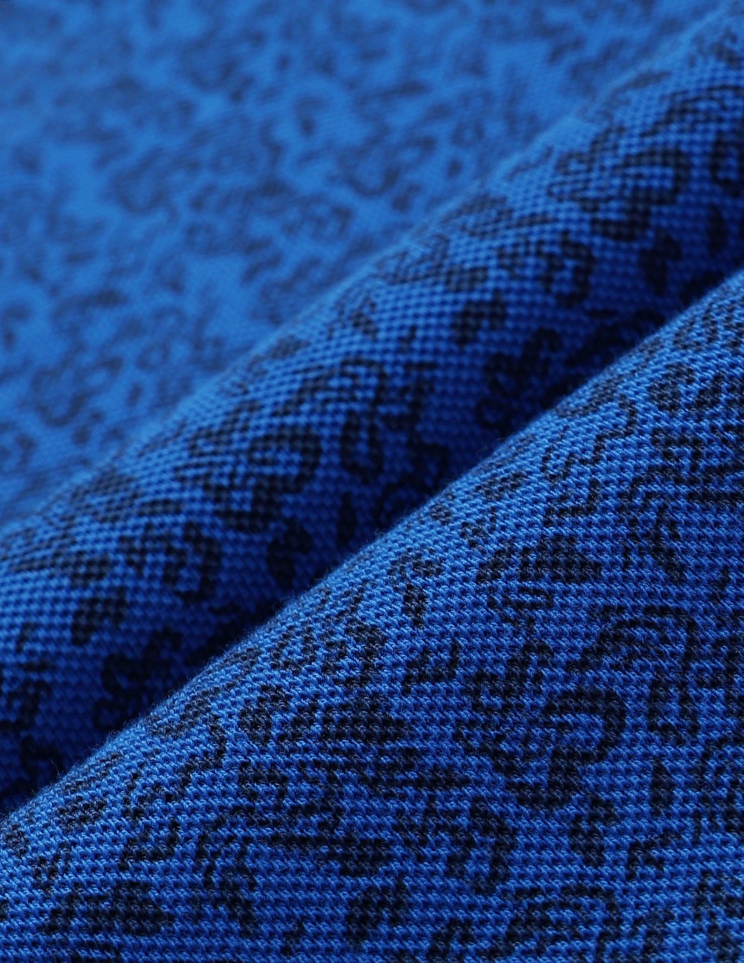 Floral Print Slim Fit Polo Shirt Blue - U.S. POLO ASSN. | Large