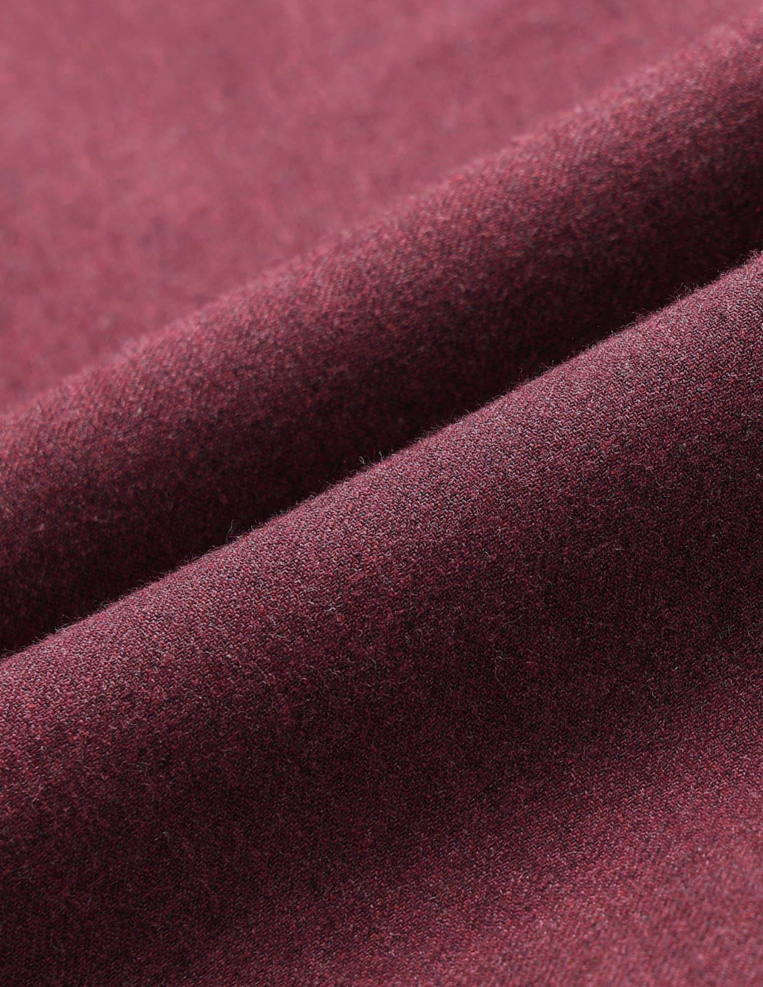 Twill Solid Regular Fit Shirt Maroon - U.S. POLO ASSN. | Large