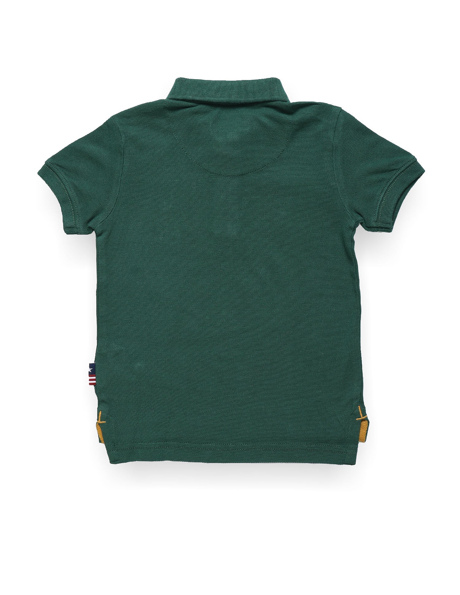 Solid Pique Polo Shirt Dark Green - U.S. POLO ASSN. | Large