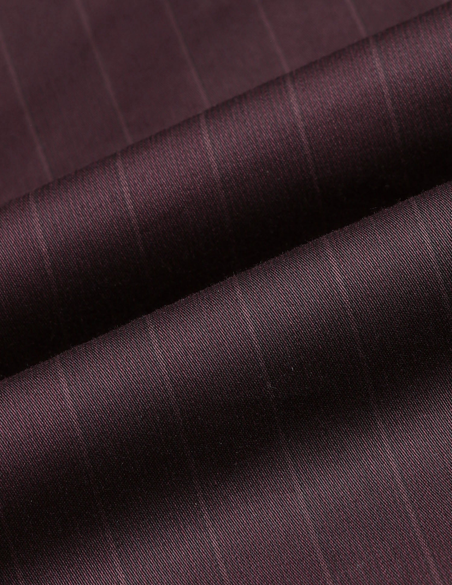 Vertical Striped Satin Shirt Burgundy - U.S. Polo Assn. India | Large