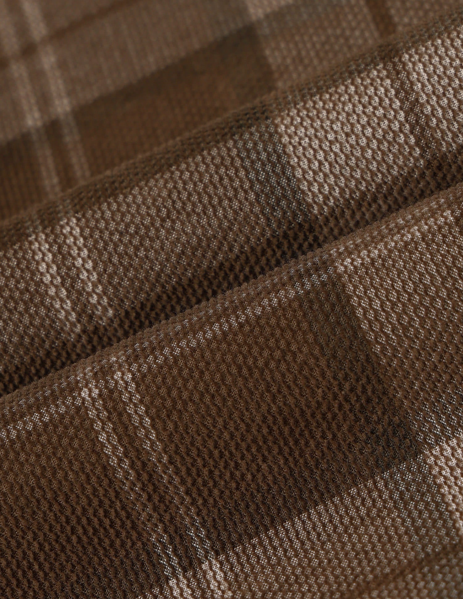 Grid Tattersall Checked Corduroy Shirt Brown - U.S. Polo Assn. India | Large