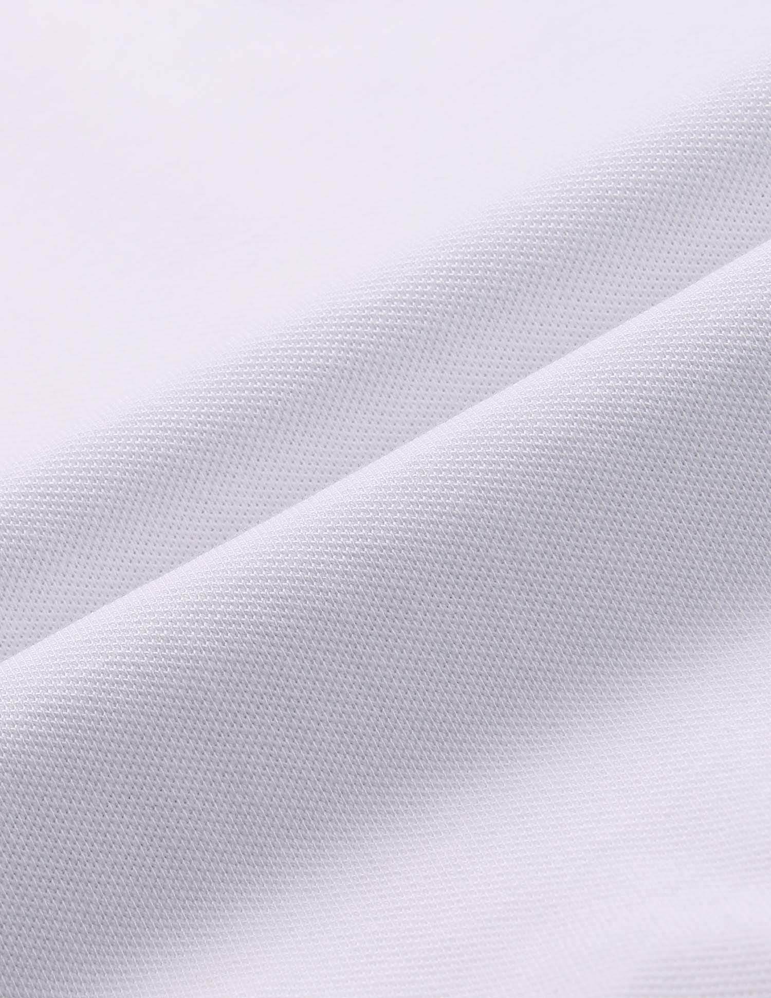 Tipped Zipper Polo Shirt White - U.S. POLO ASSN. | Large