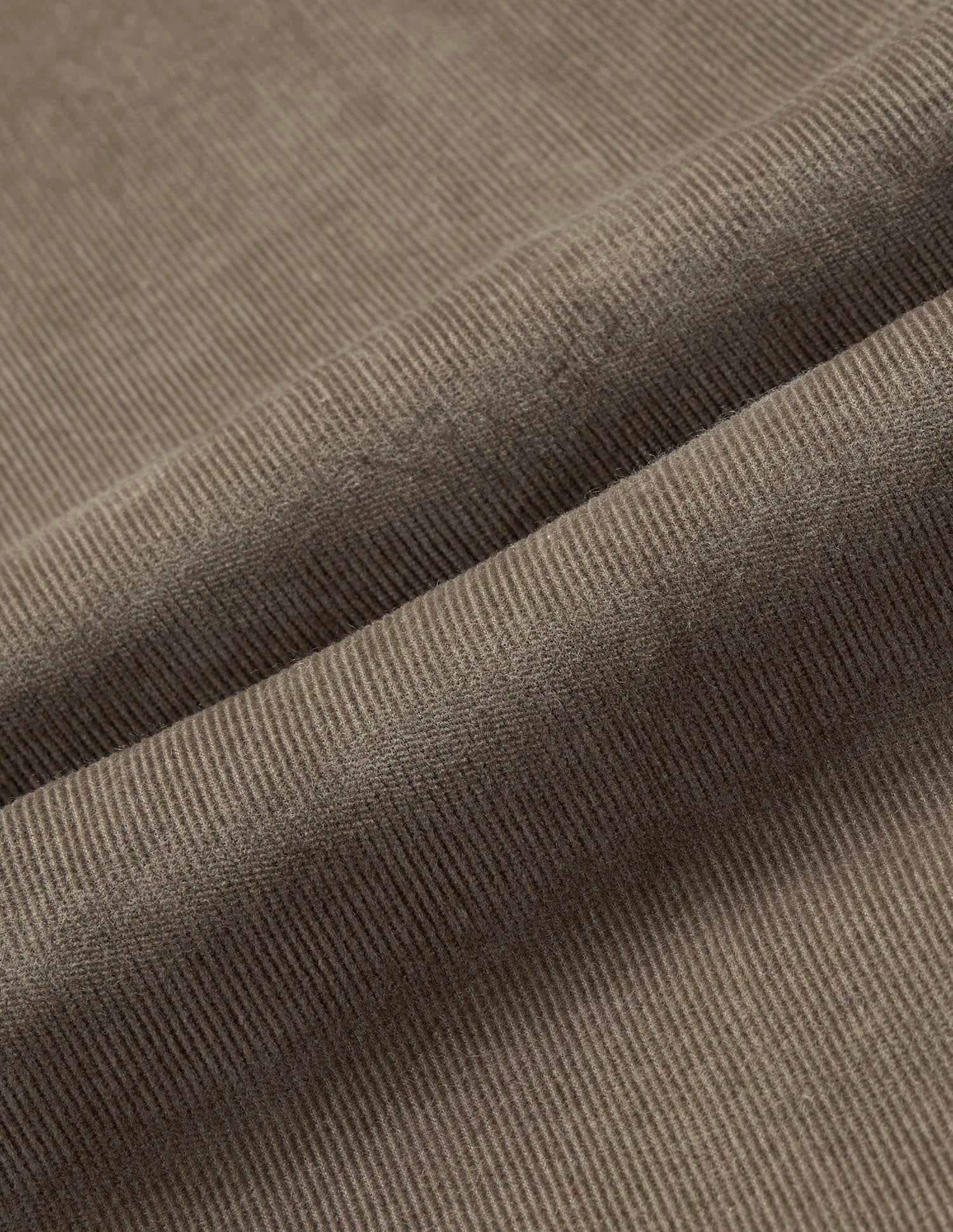 Riley Straight Fit Corduroy Trousers Light Olive - U.S. POLO ASSN. | Large