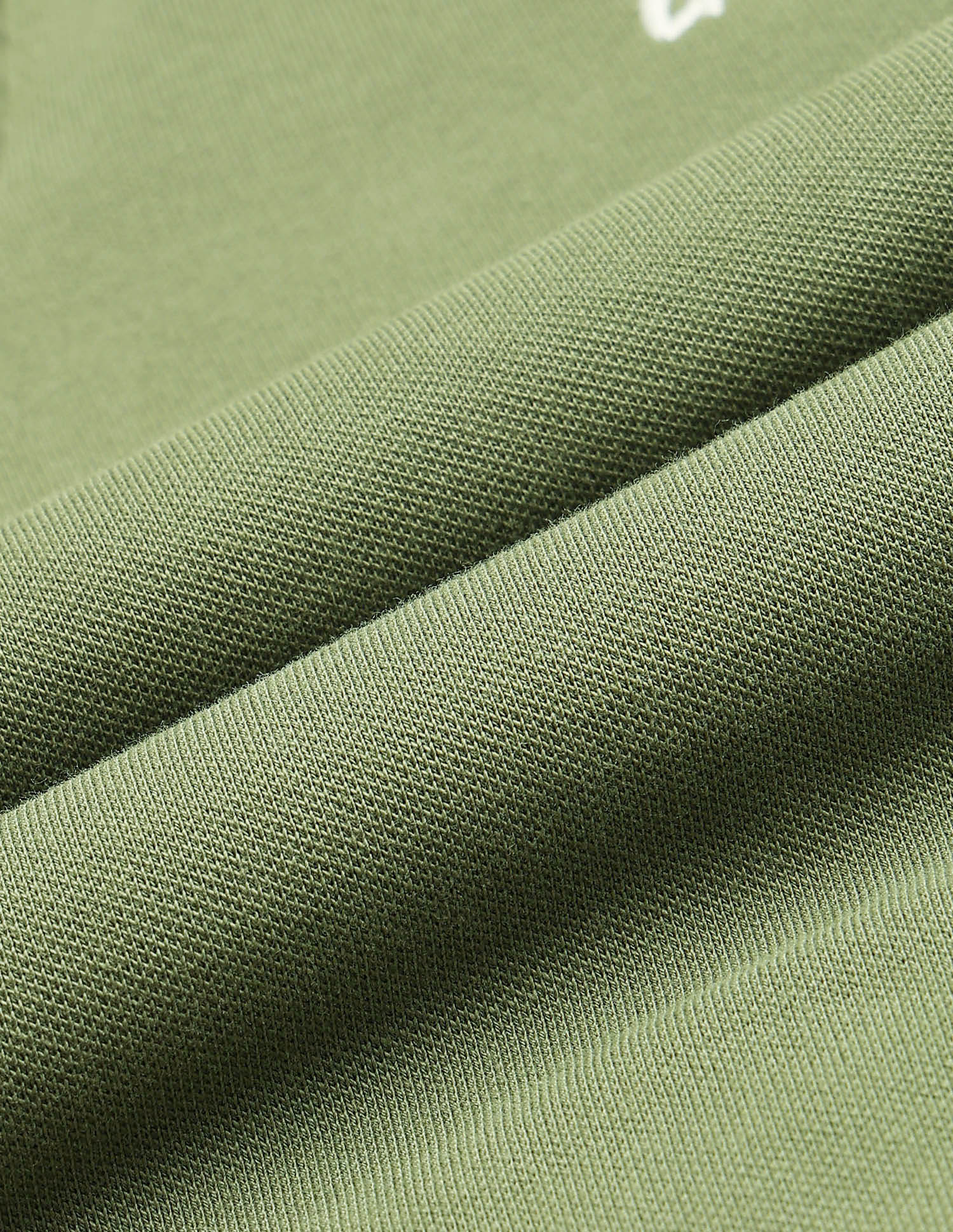 Floral Embroidery Blouson Polo Shirt Olive - U.S. Polo Assn. India | Large