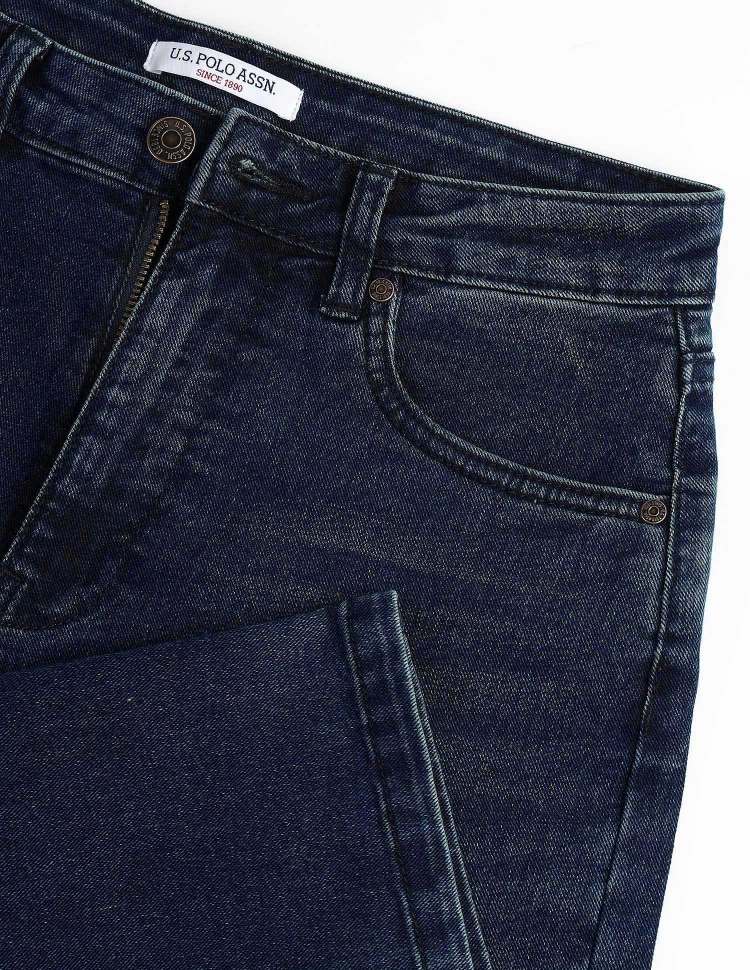 Straight Fit Blue Jeans Blue - U.S. POLO ASSN. | Large
