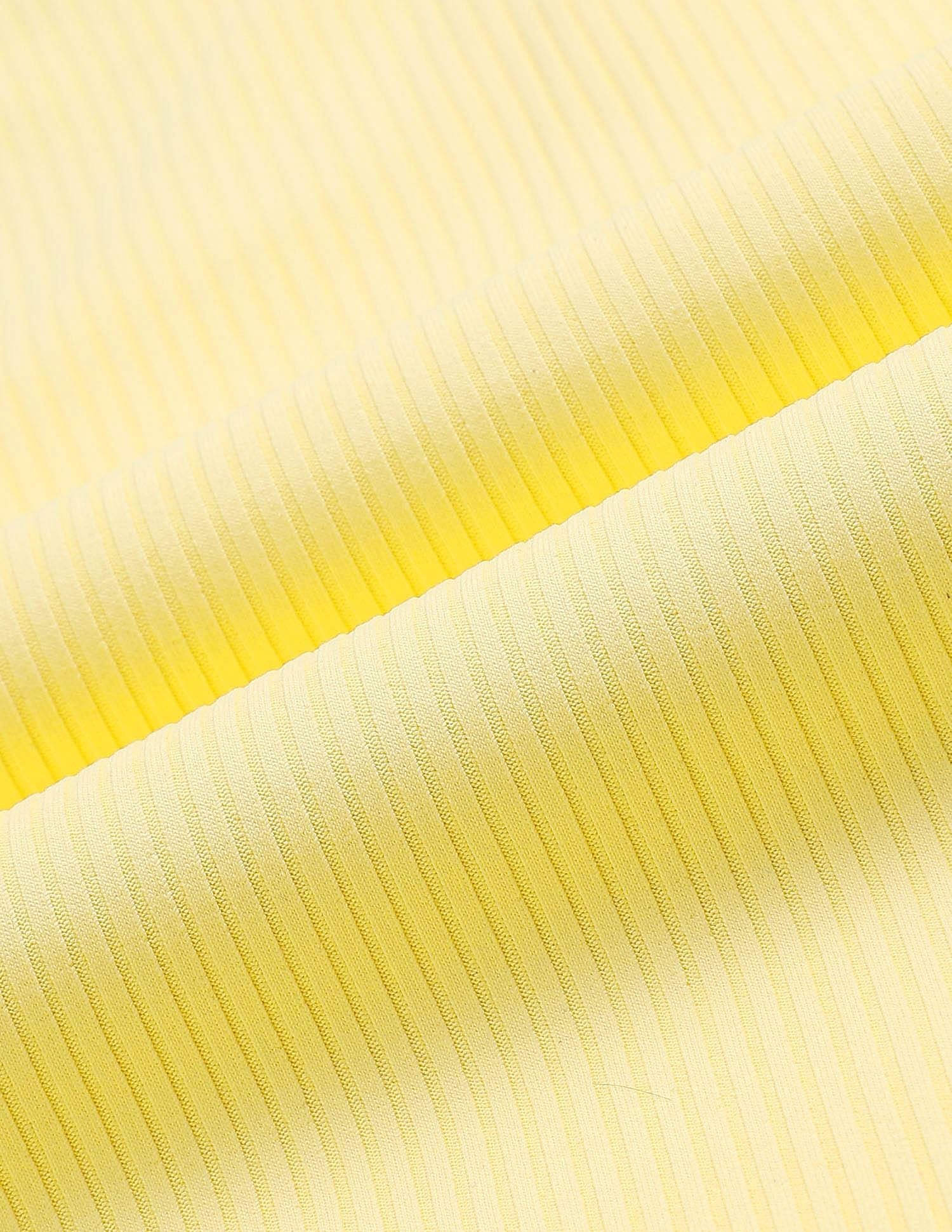 Girls Relaxed Fit Lettuce Edge T-Shirt Yellow - U.S. POLO ASSN. | Large