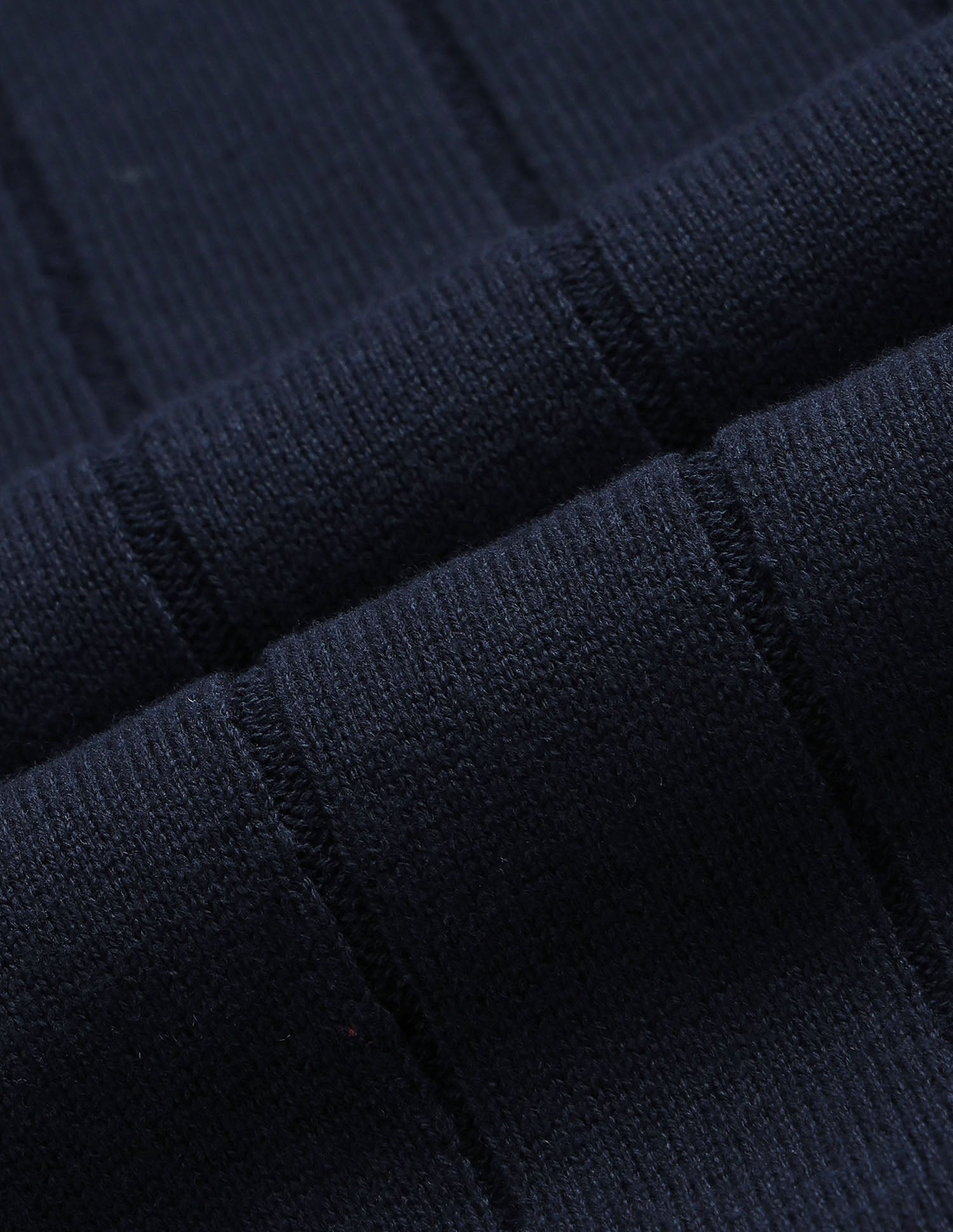 Vertical Striped Patterned Knit Regular Fit Sweater Navy - U.S. POLO ASSN. | Large