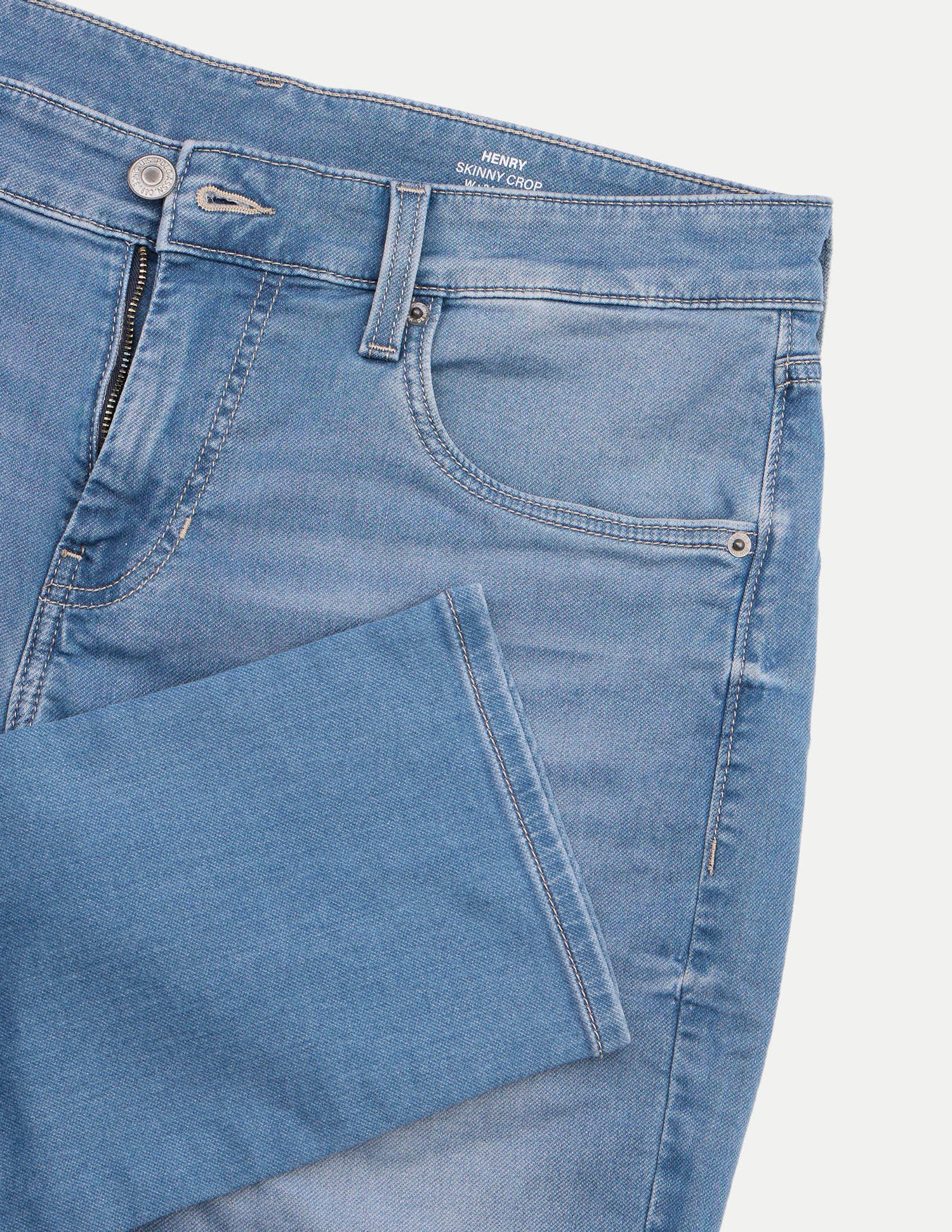 Henry Tapered Fit Blue Jeans Light Blue - U.S. Polo Assn. India | Large