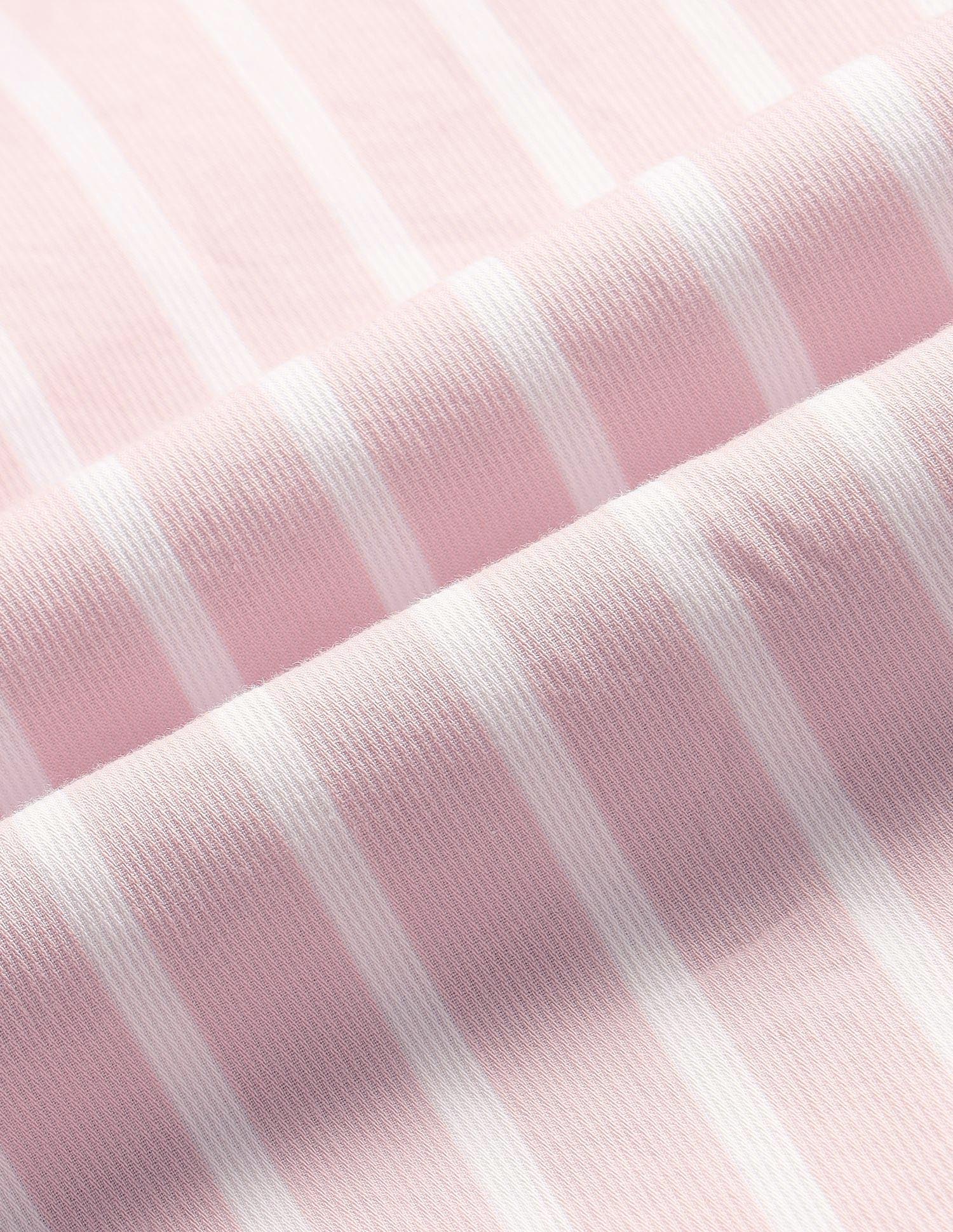 Casa De Campo Vertical Striped Shirt Pink - U.S. Polo Assn. India | Large