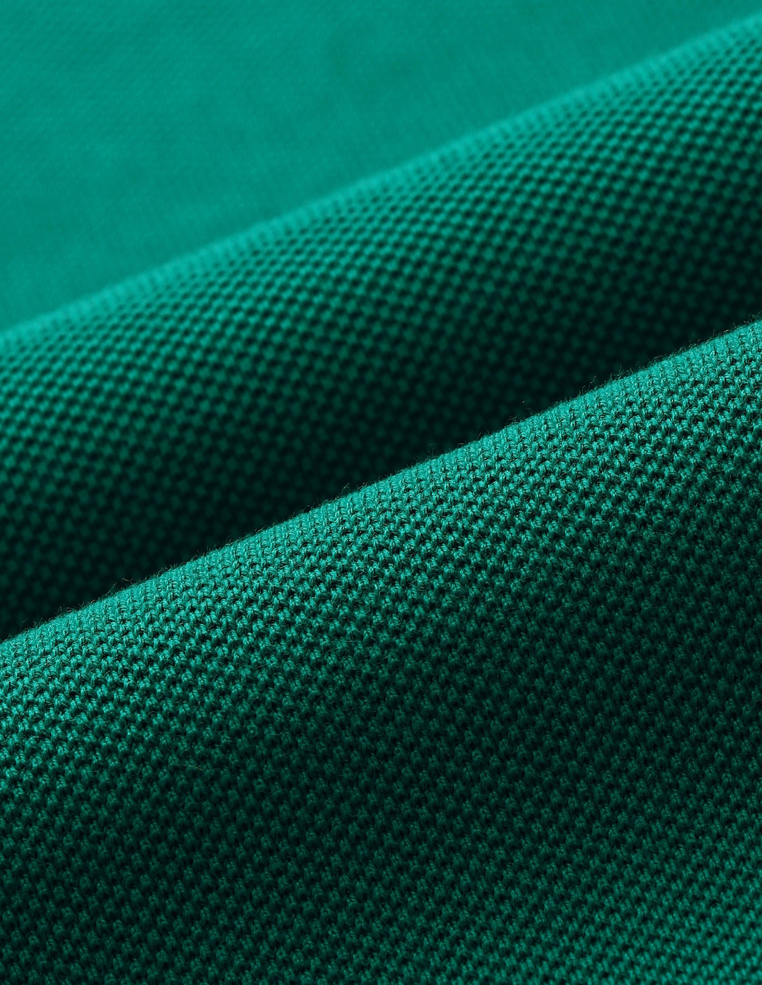 Pure Cotton Solid Slim Fit Polo Shirt Green - U.S. POLO ASSN. | Large