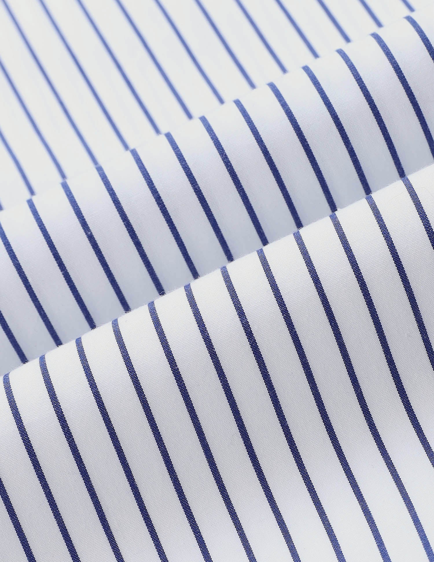 Tailored Fit Vertical Striped Shirt Blue - U.S. POLO ASSN. | Large