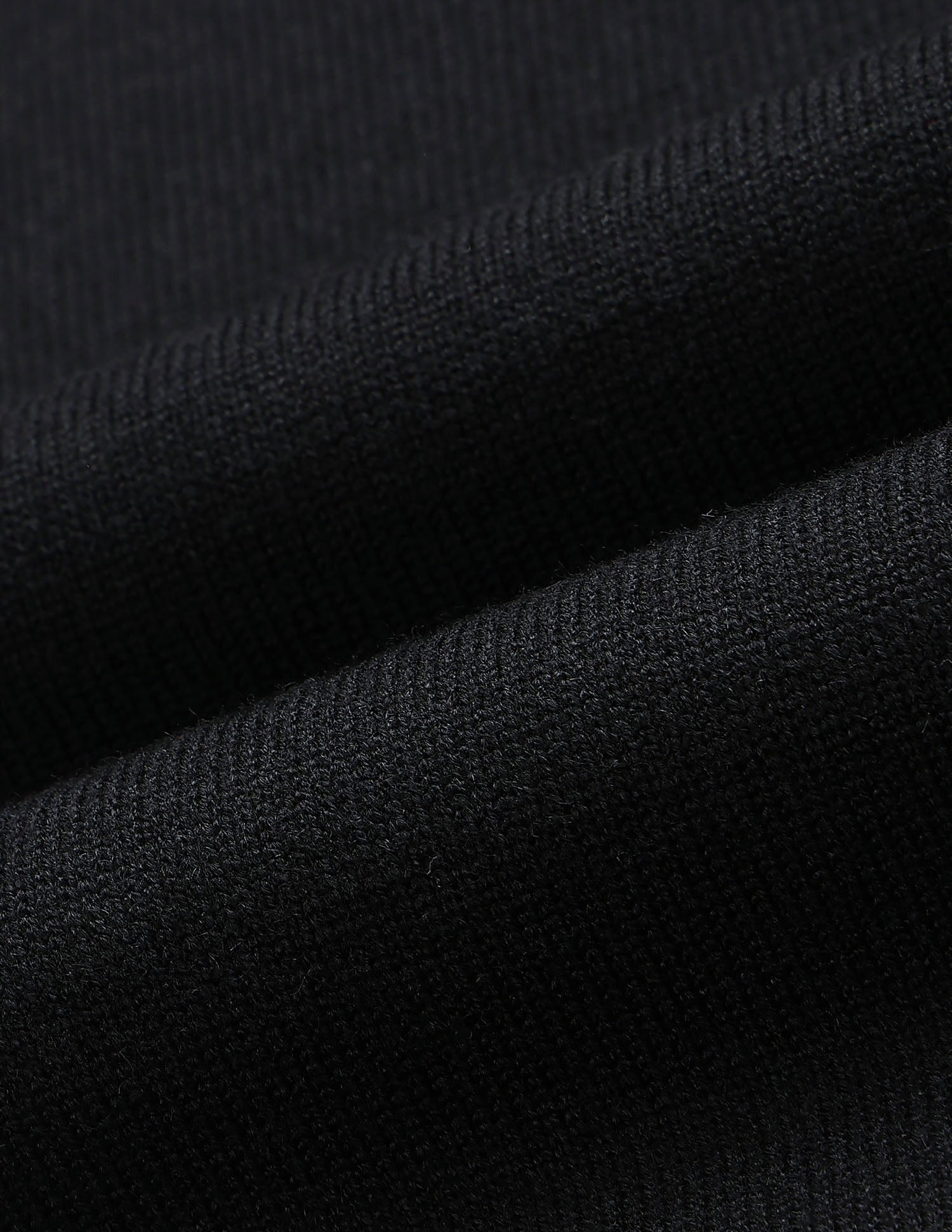 Solid Regular Fit Sweater Black - U.S. POLO ASSN. | Large