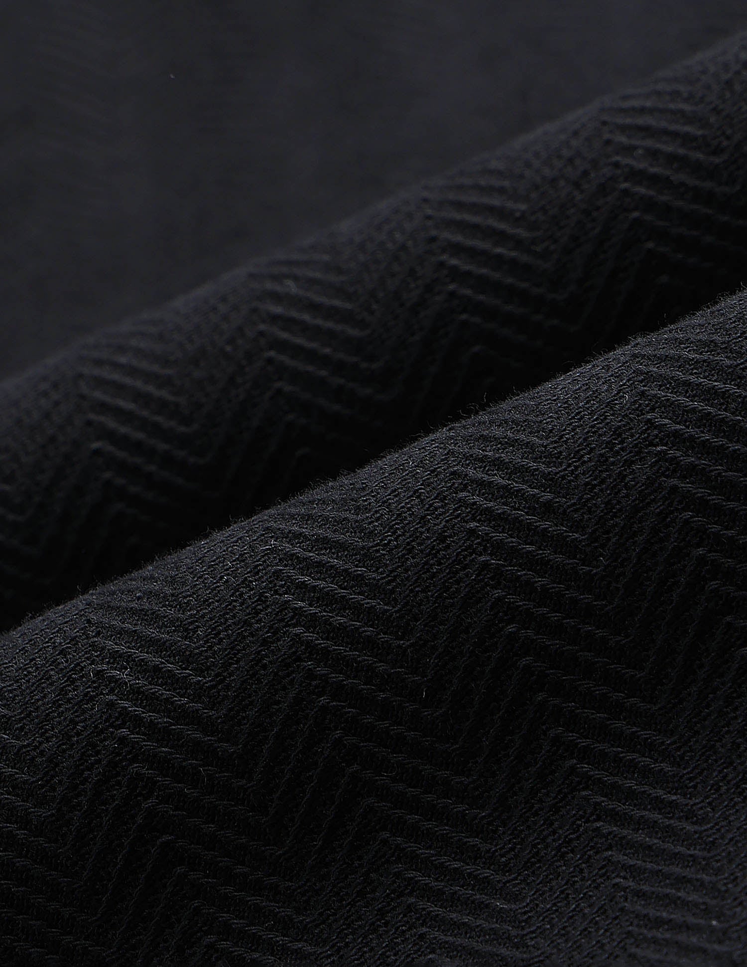 Self Design Chevron Varsity Polo Shirt Black - U.S. POLO ASSN. | Large