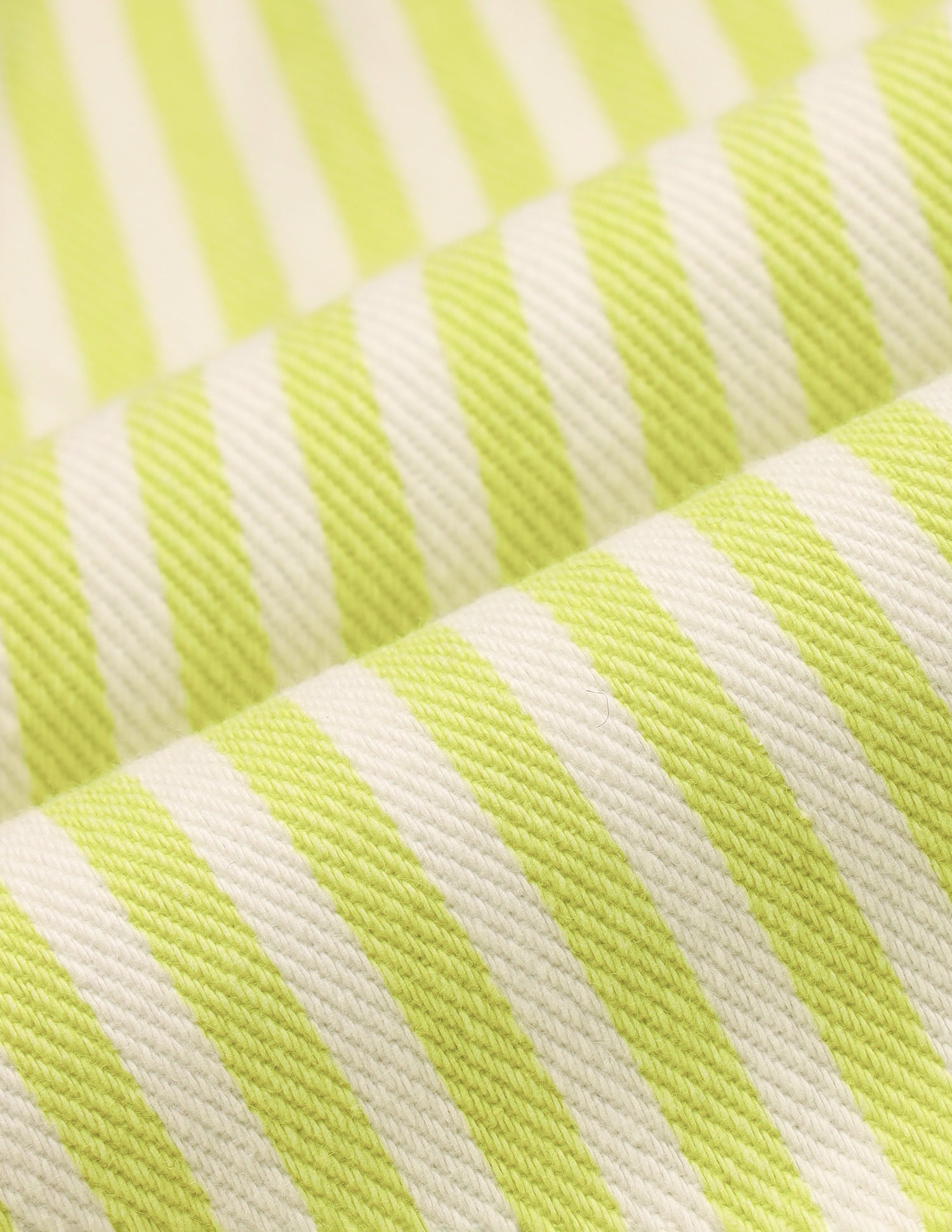 Vertical Striped Shirt Dress Lime-Green - U.S. Polo Assn. India | Large