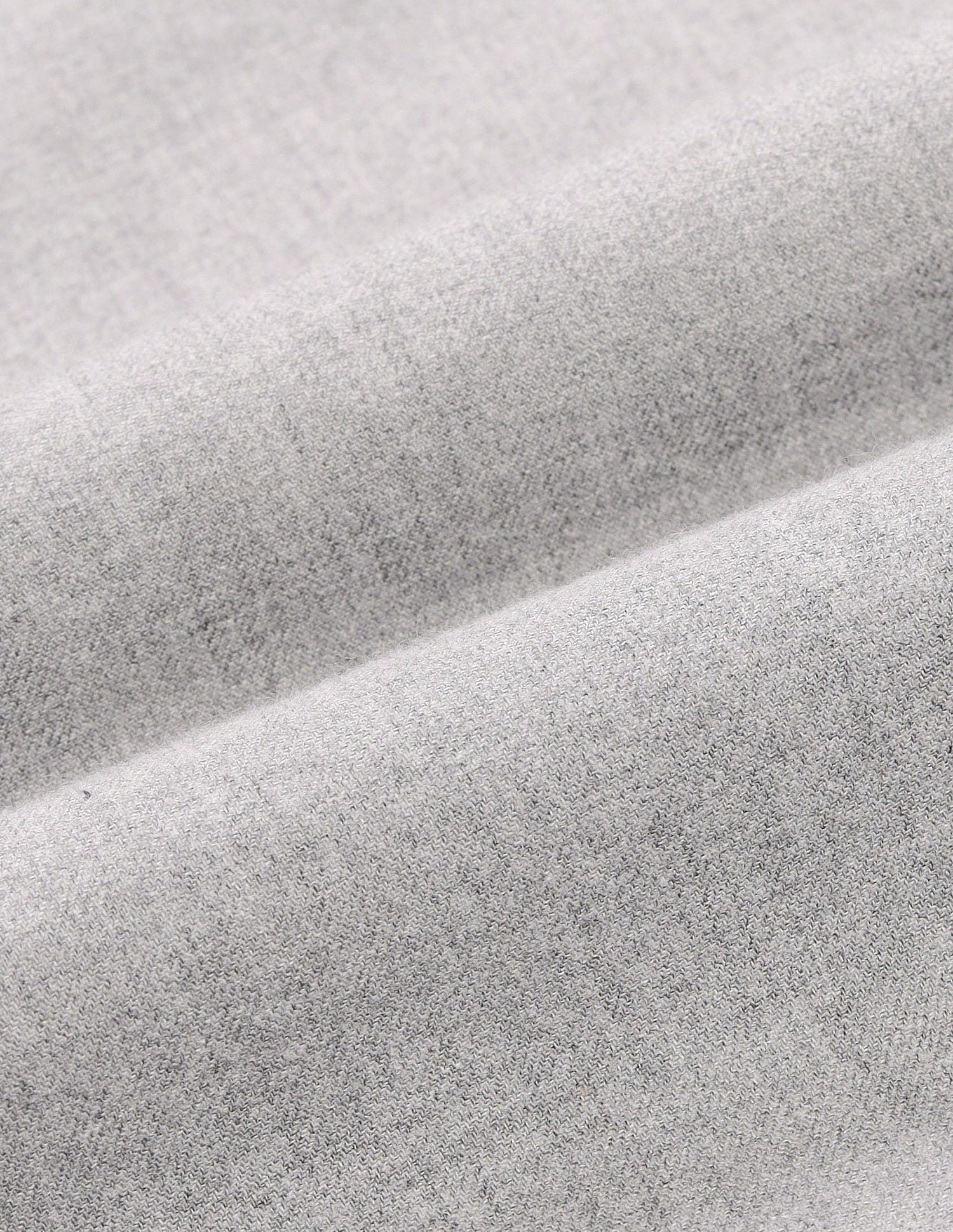 Heathered Pure Cotton Shirt Light Grey - U.S. POLO ASSN. | Large