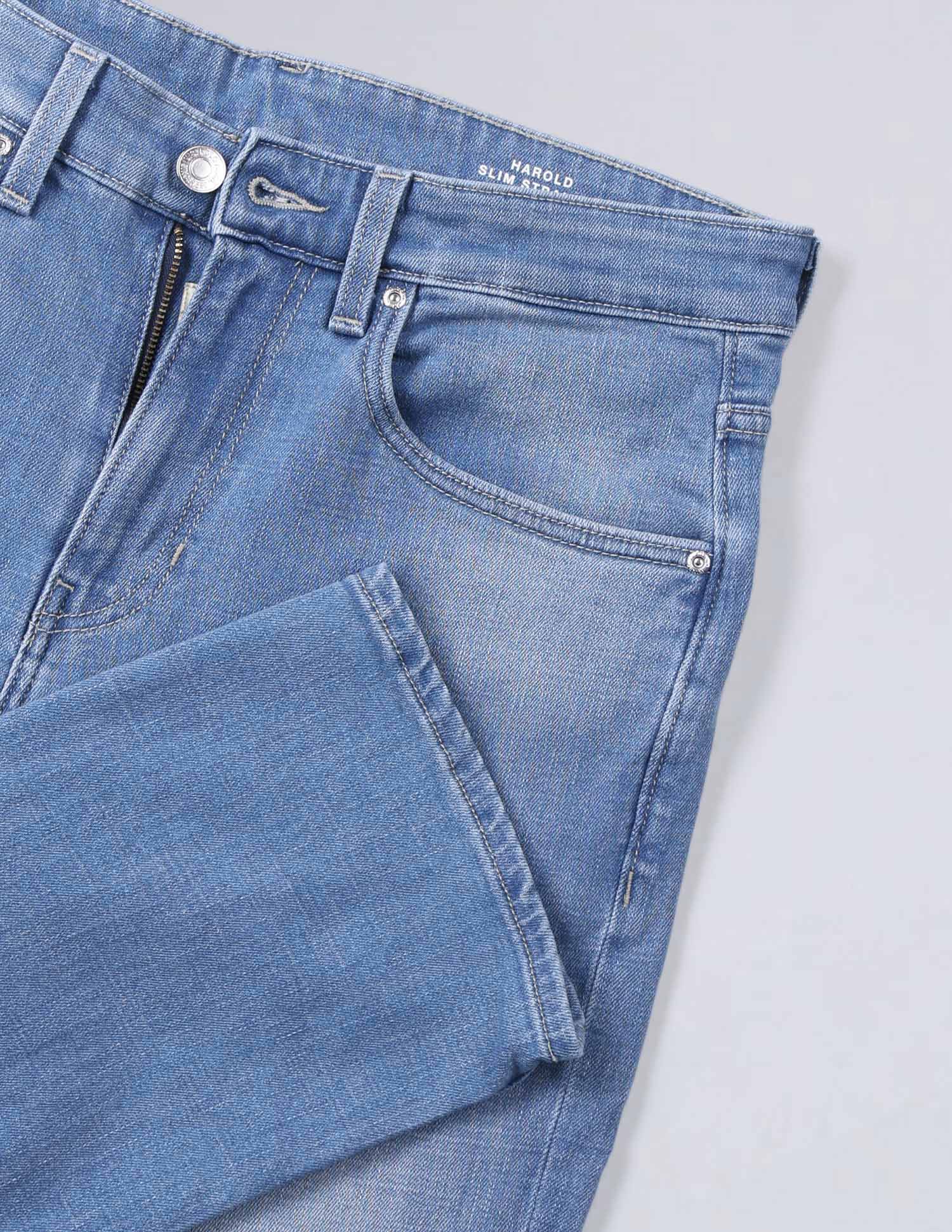 Harold Slim Straight Fit Vintage Jeans Blue - U.S. POLO ASSN. | Large