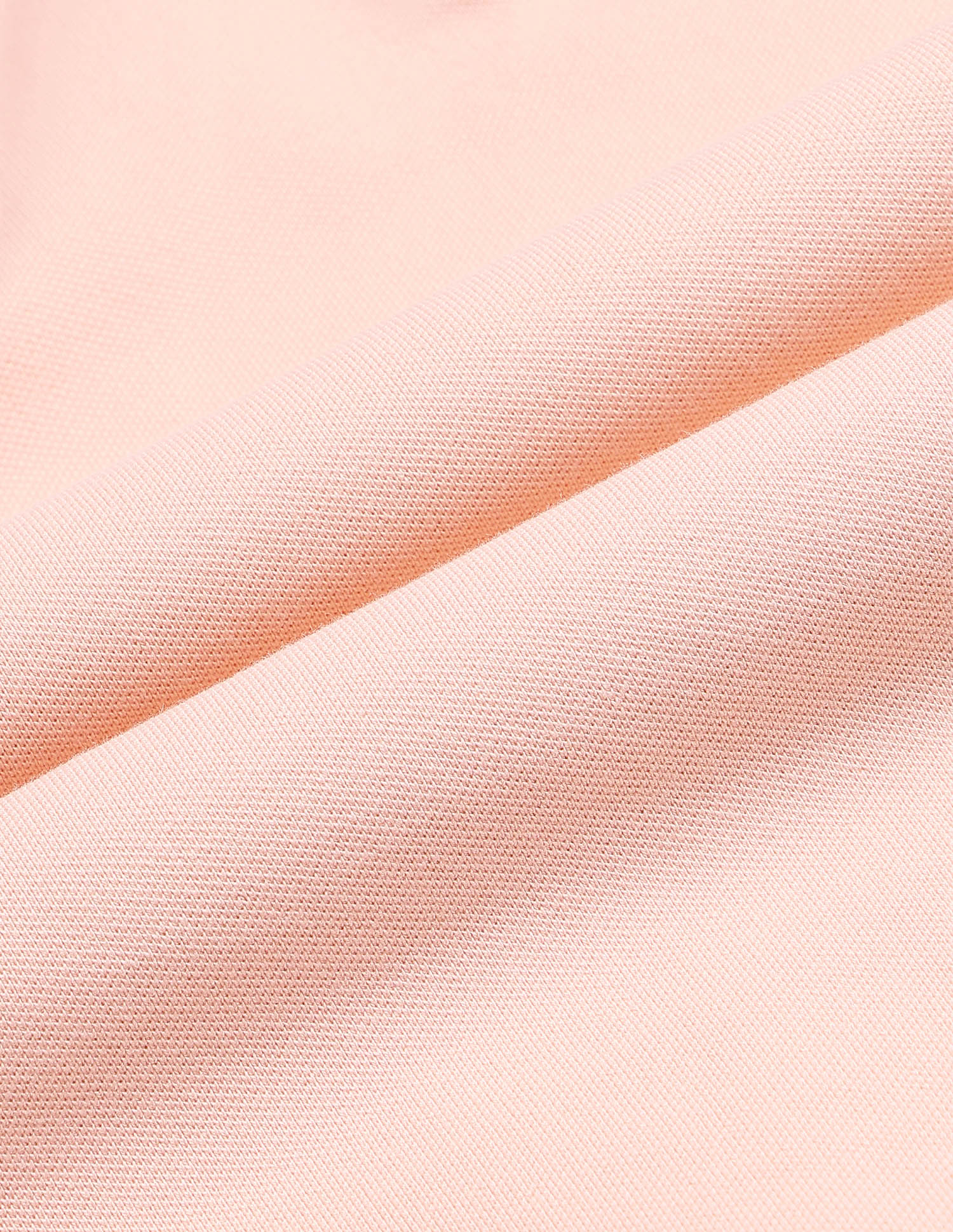 Solid Oversized Fit Contrast Collar Polo Shirt Light Pink - U.S. Polo Assn. India | Large