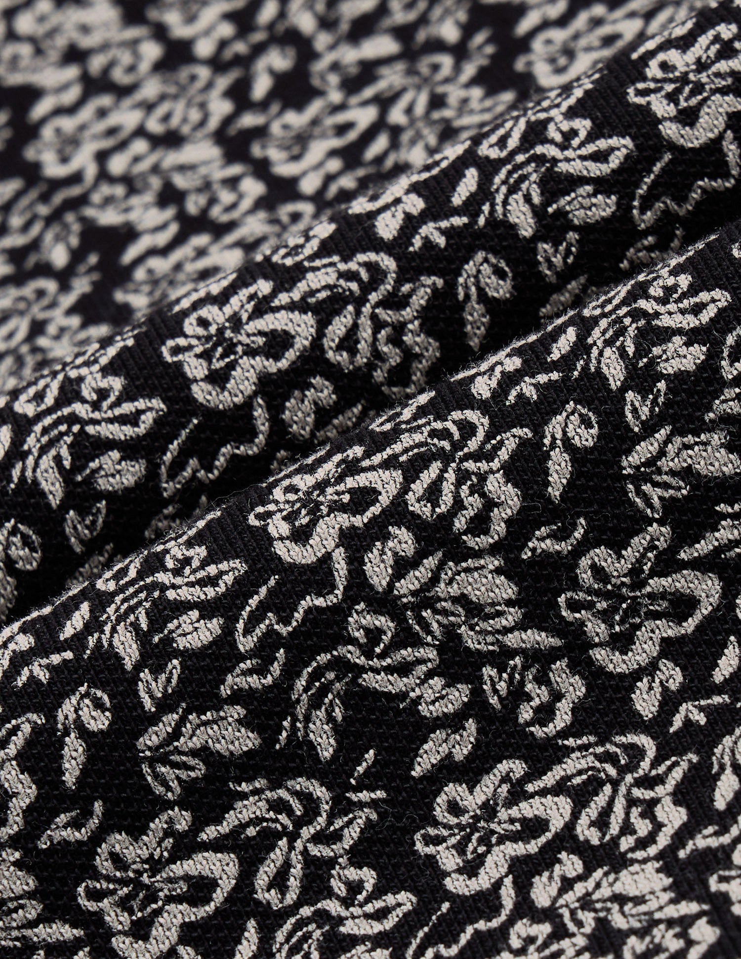 Floral Print Slim Fit Polo Shirt Black - U.S. Polo Assn. India | Large