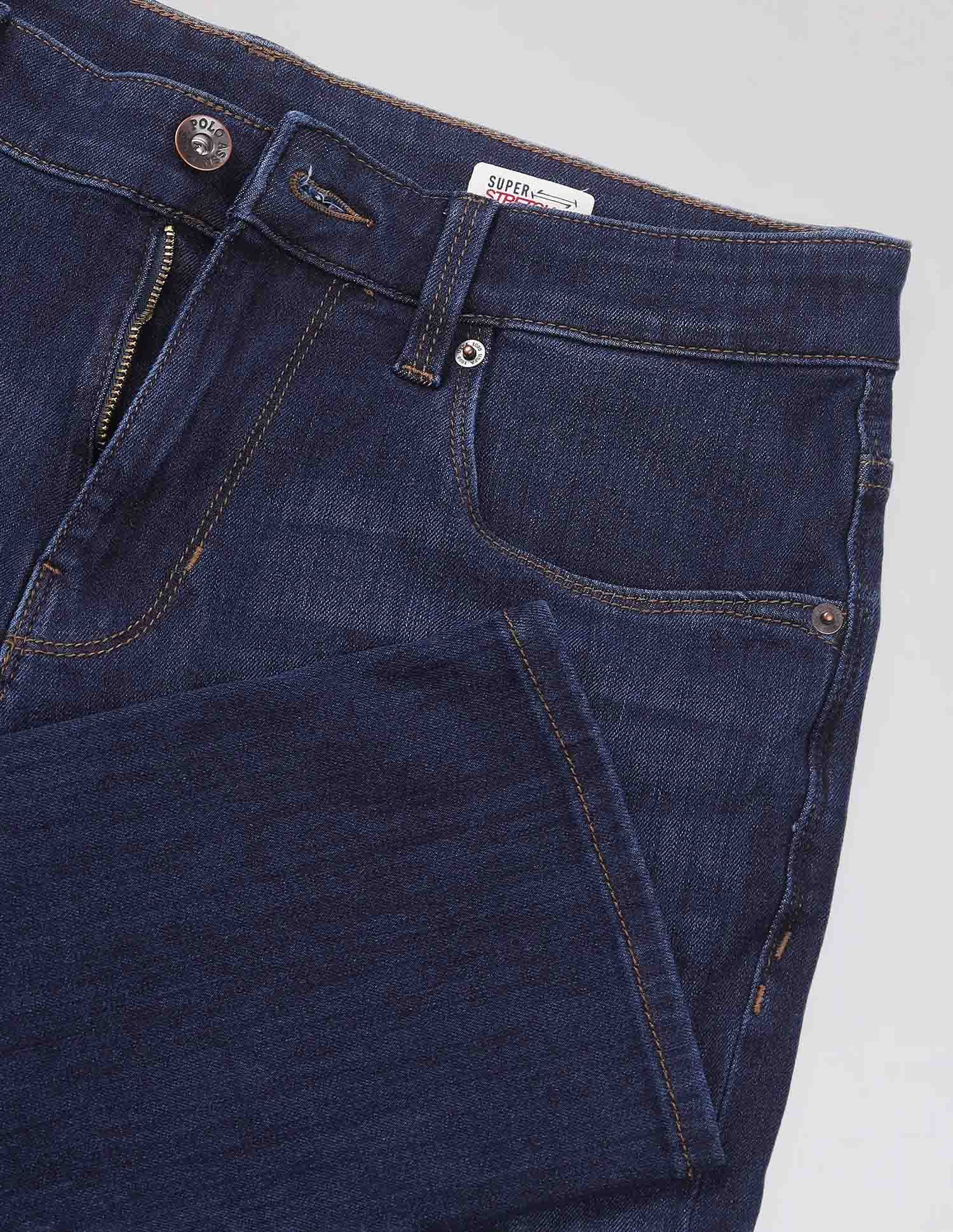 Henry Tapered Fit Authentic Bi Stretch Jeans Dark Wash - U.S. POLO ASSN. | Large