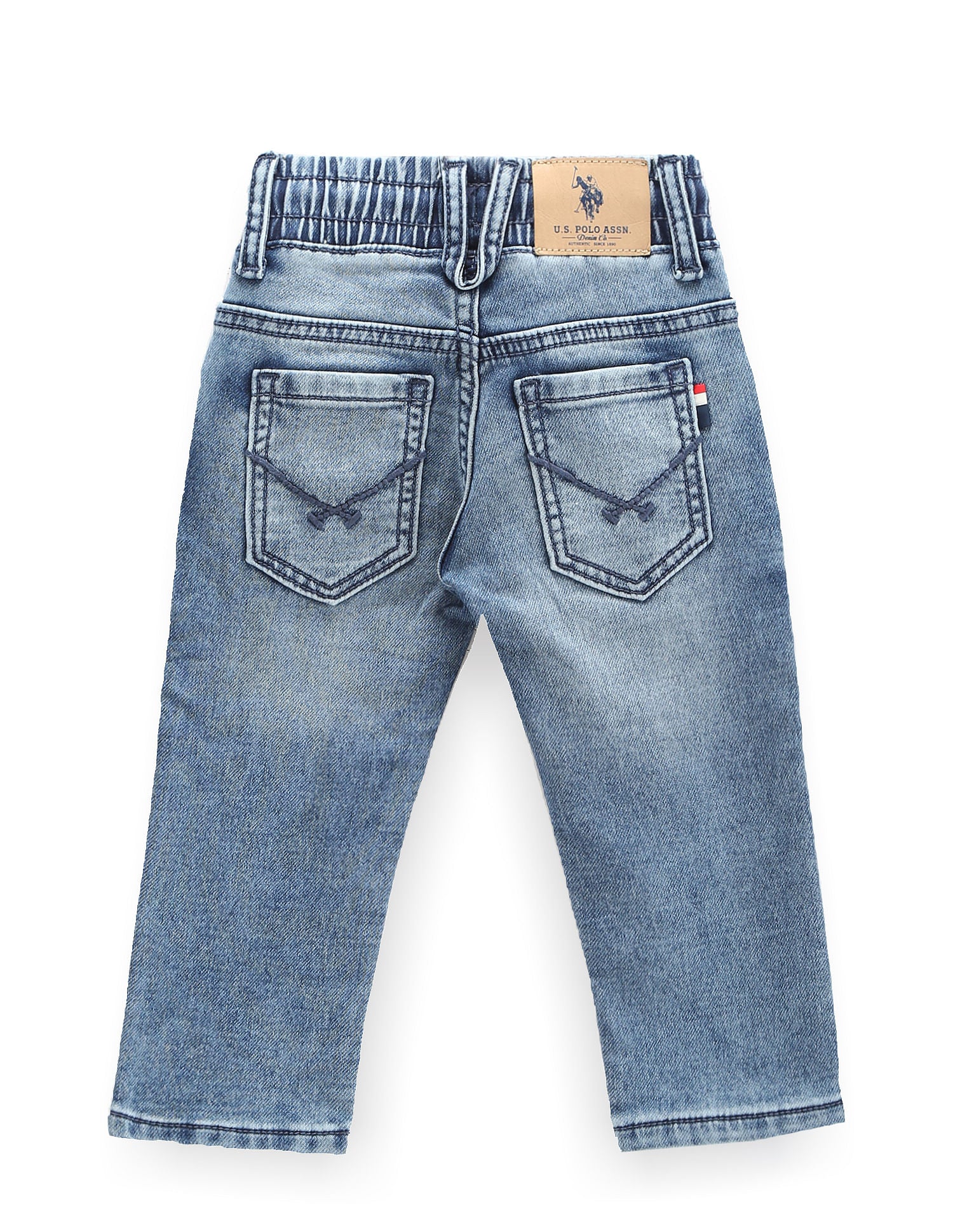 Mid Rise Slim Fit Jeans Blue - U.S. POLO ASSN. | Large