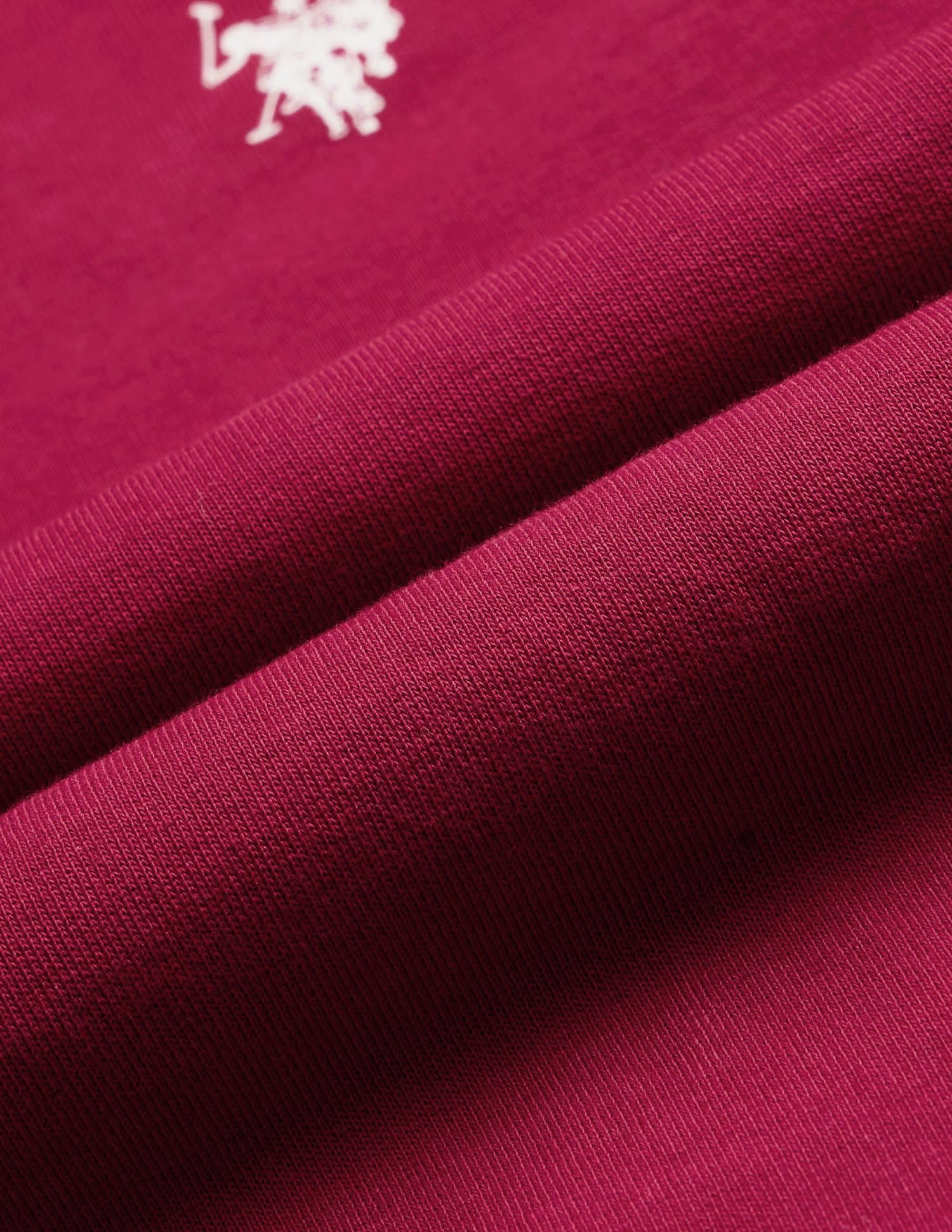 Regular Fit Hooded Sweatshirt Red - U.S. POLO ASSN. | Large