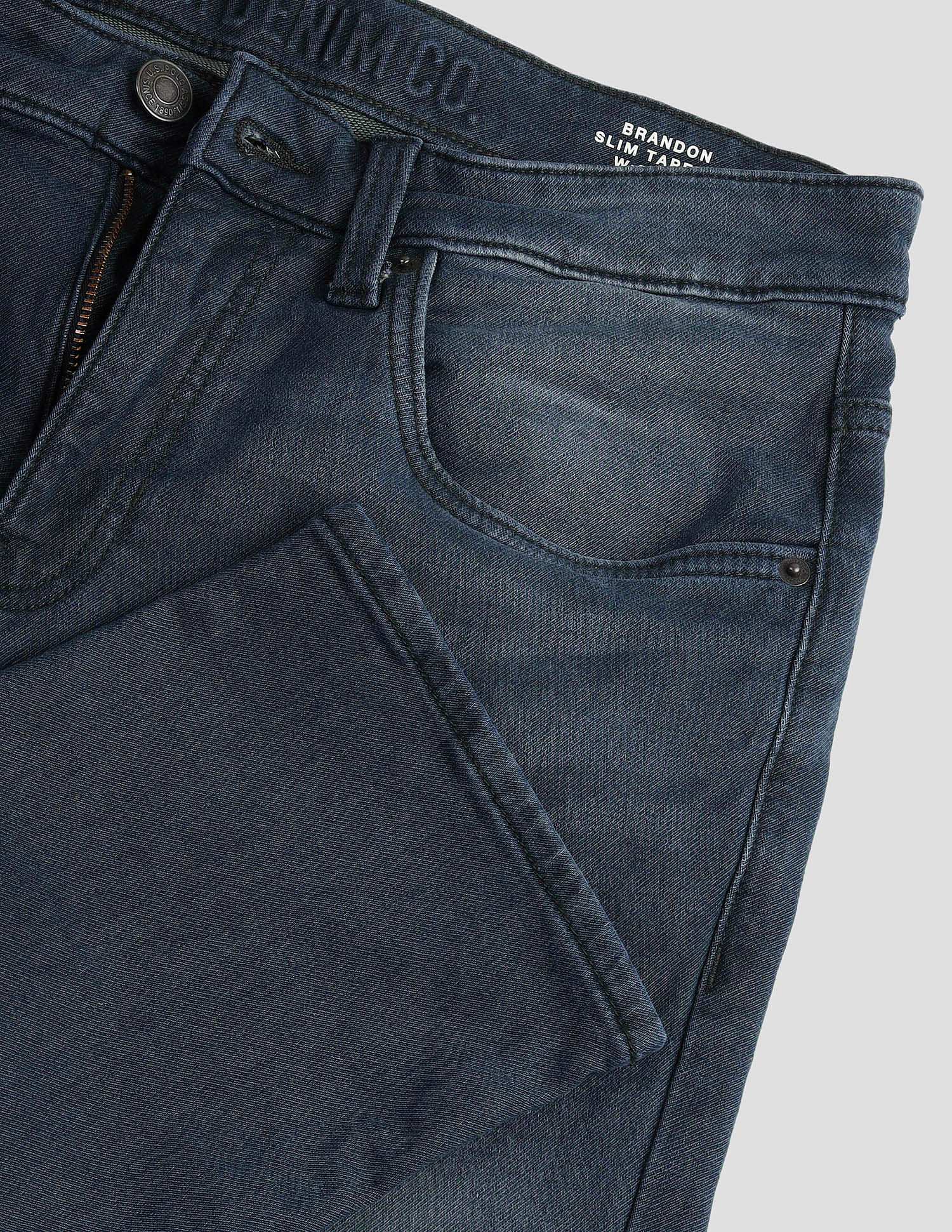Brandon Slim Tapered Fit Blue Jeans Blue - U.S. Polo Assn. India | Large