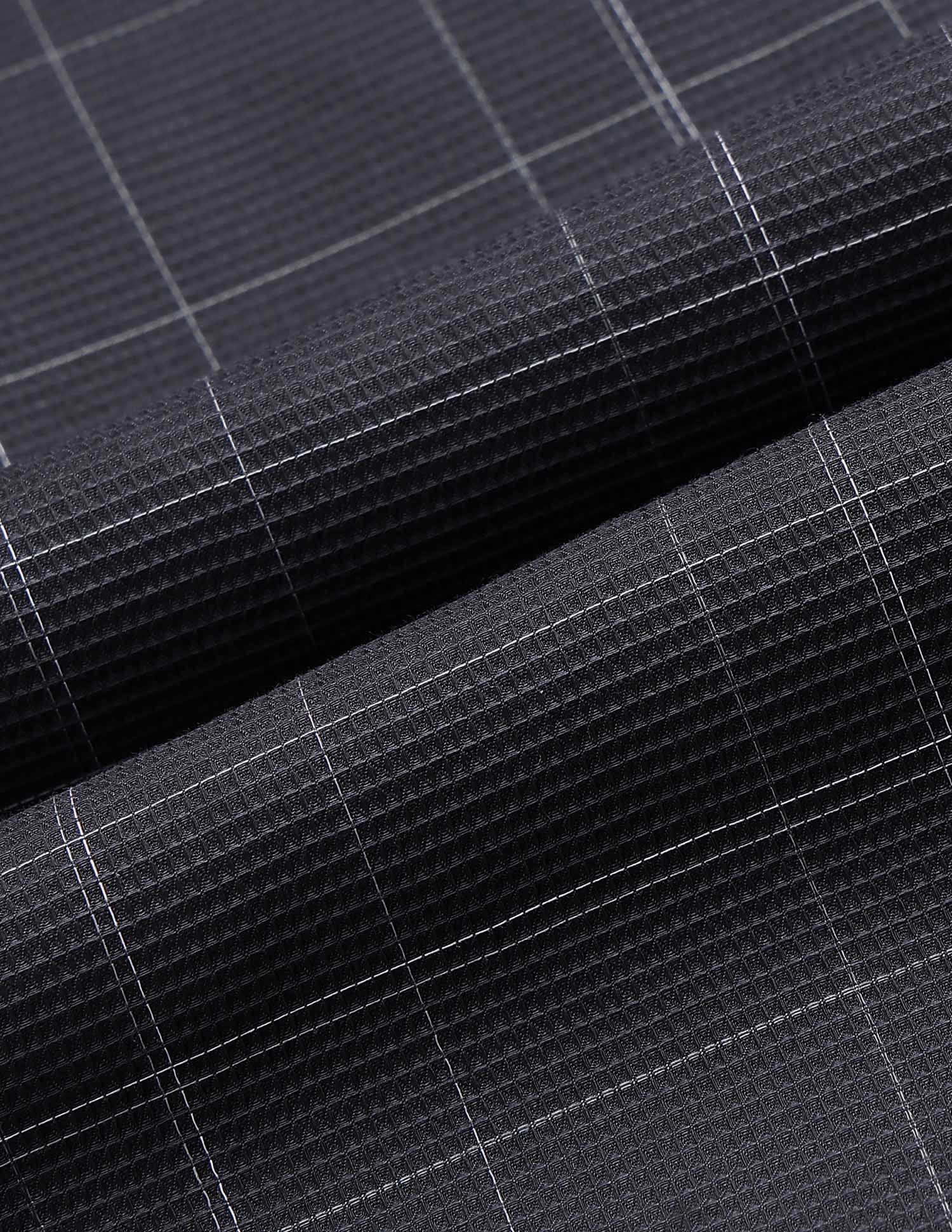 Regular Fit Textured With Grid Checked Shirt Grey - U.S. POLO ASSN. | Large