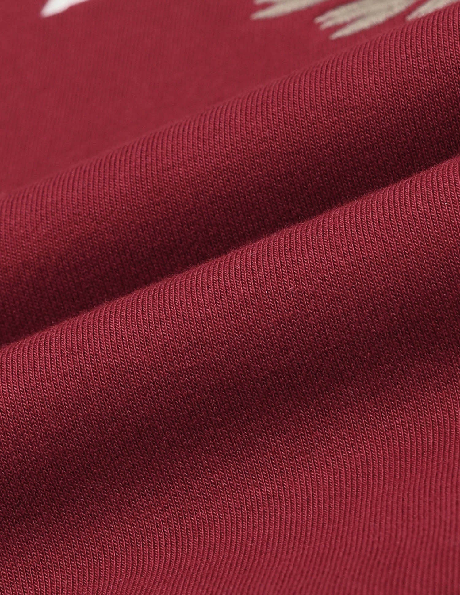 Brand Printed Regular Fit Sweatshirt Maroon - U.S. POLO ASSN. | Large