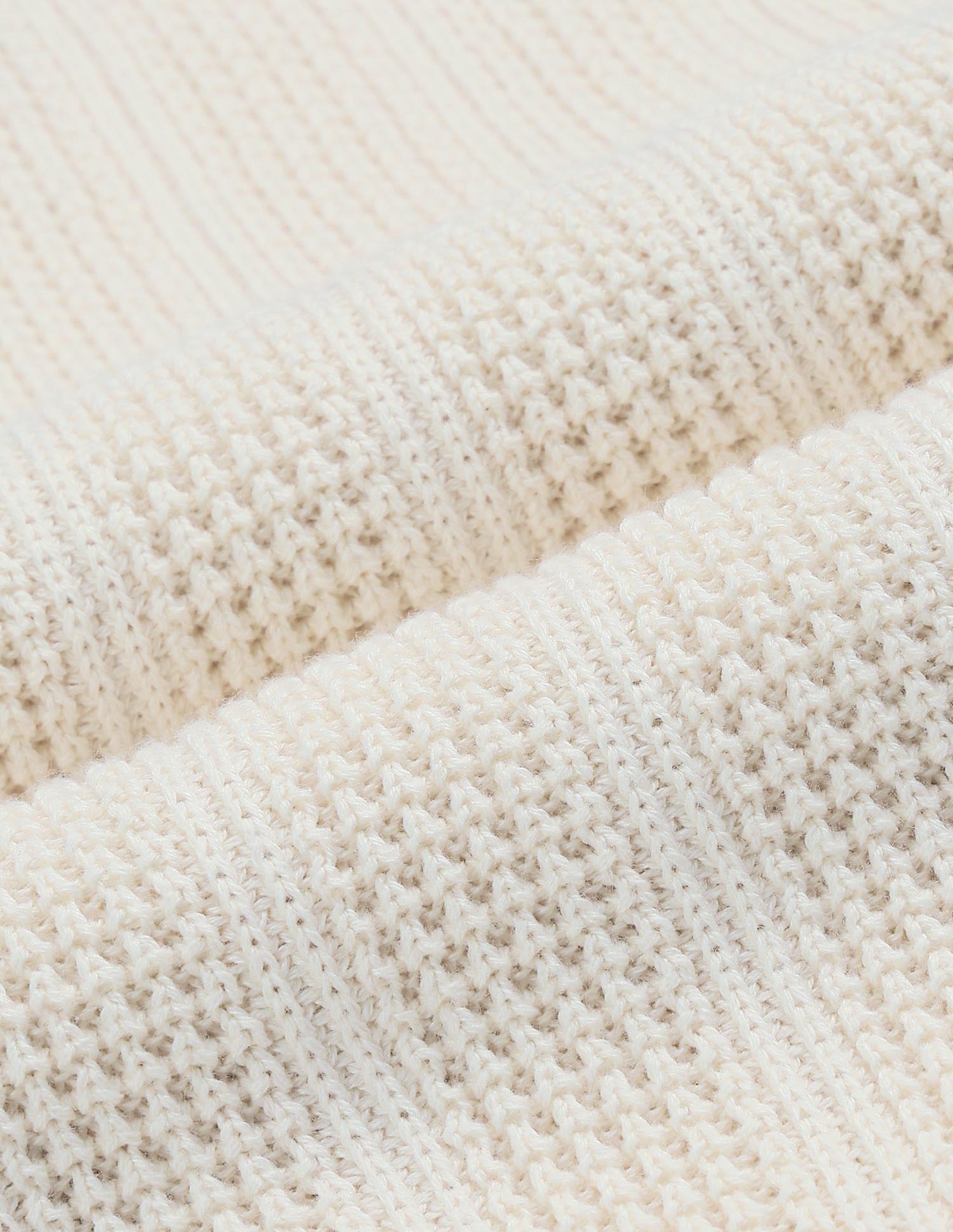 Boys Textured Regular Fit Polo Shirt Off White - U.S. POLO ASSN. | Large