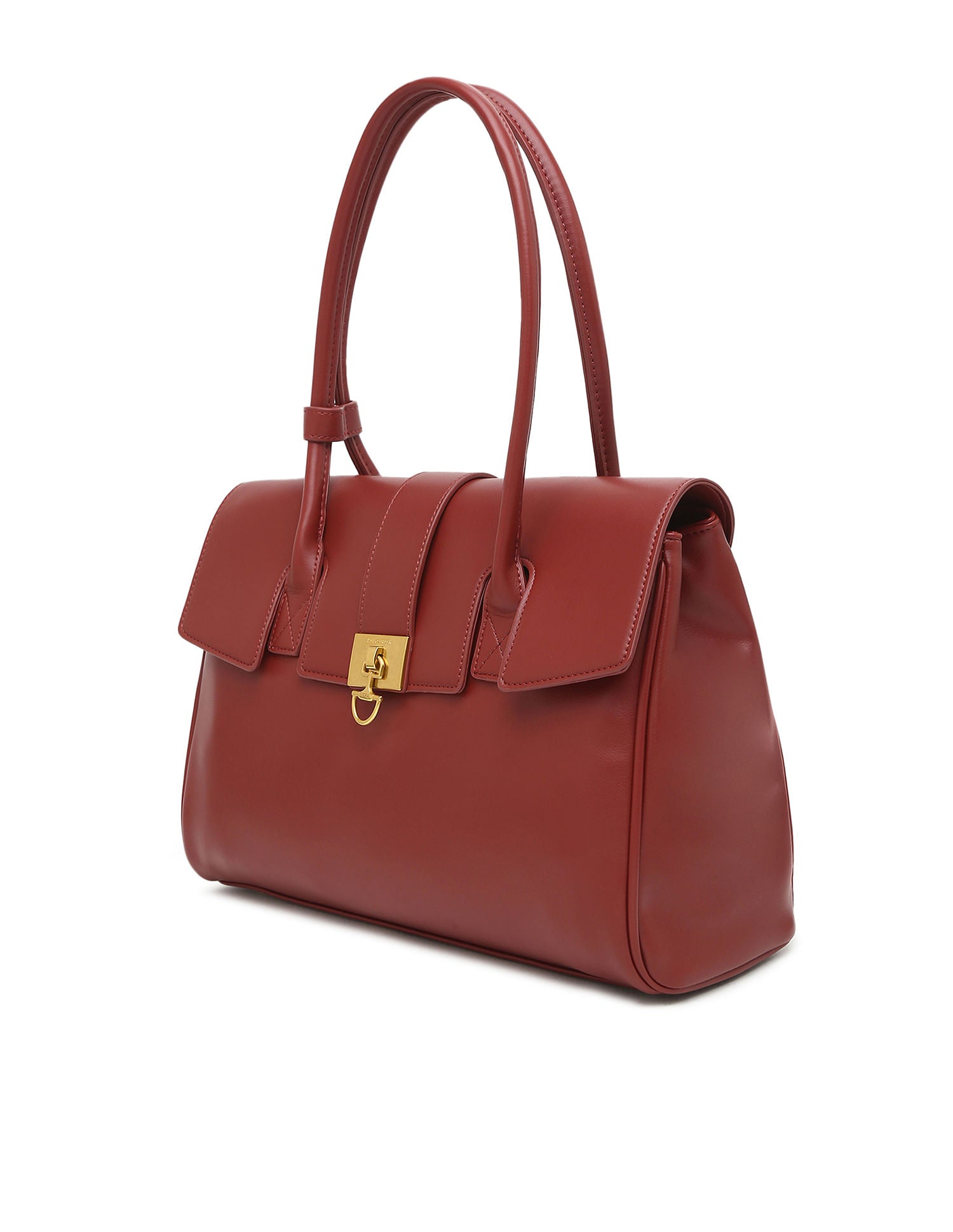 Women Aspen Satchel Bag Wine - U.S. POLO ASSN. | Large