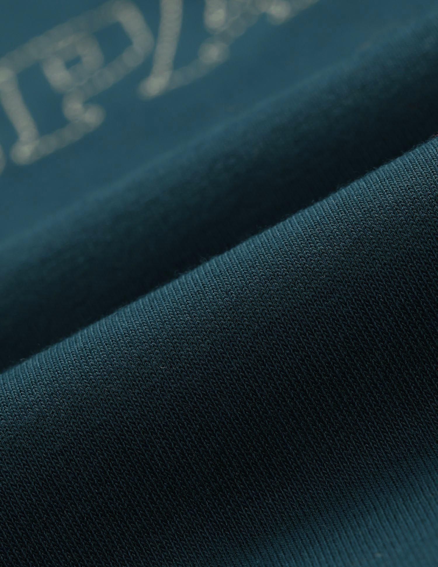 Raglan Fit Brand Printed Sweatshirt Teal - U.S. POLO ASSN. | Large