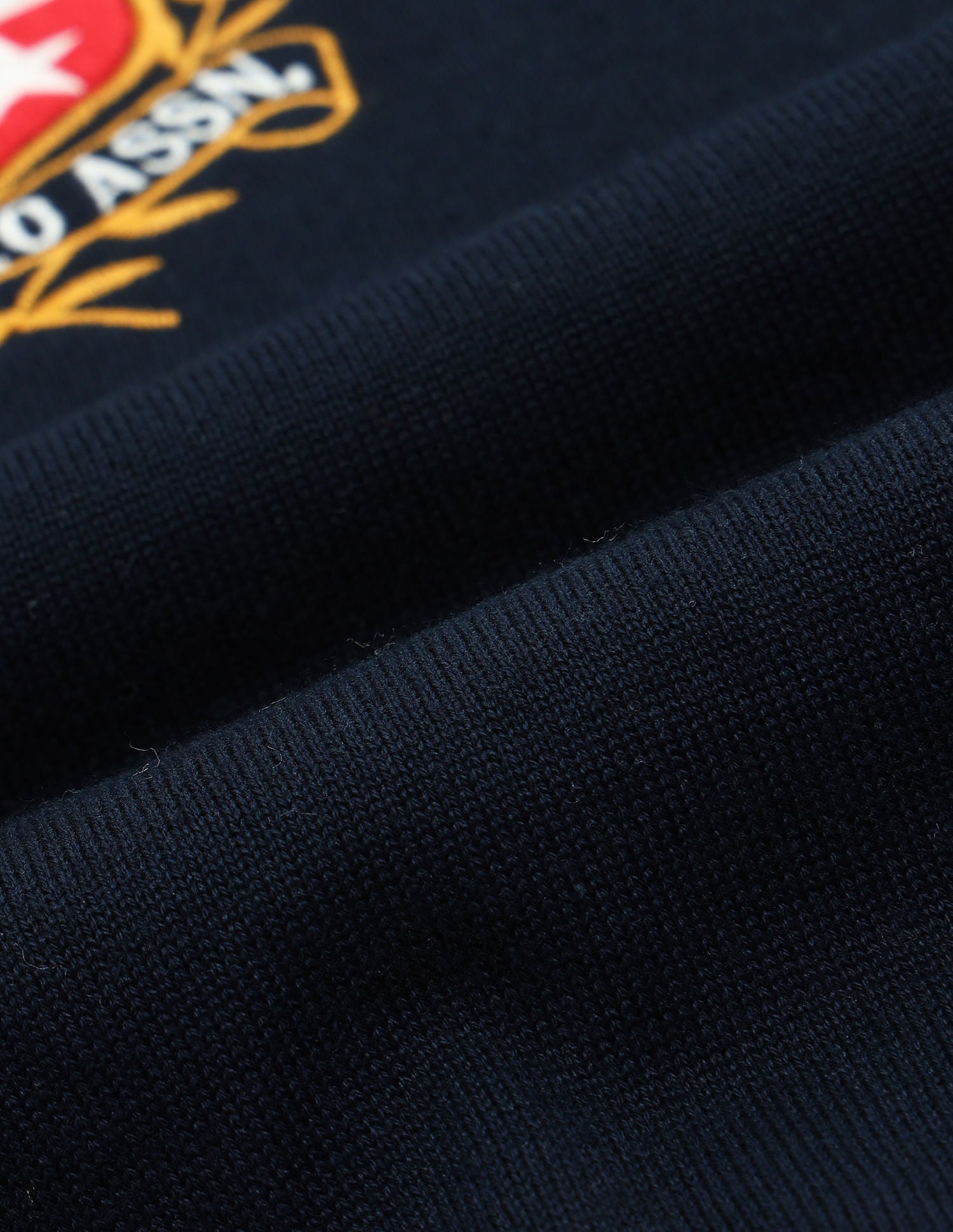 Colour Blocked Regular Fit Sweater Navy - U.S. POLO ASSN. | Large