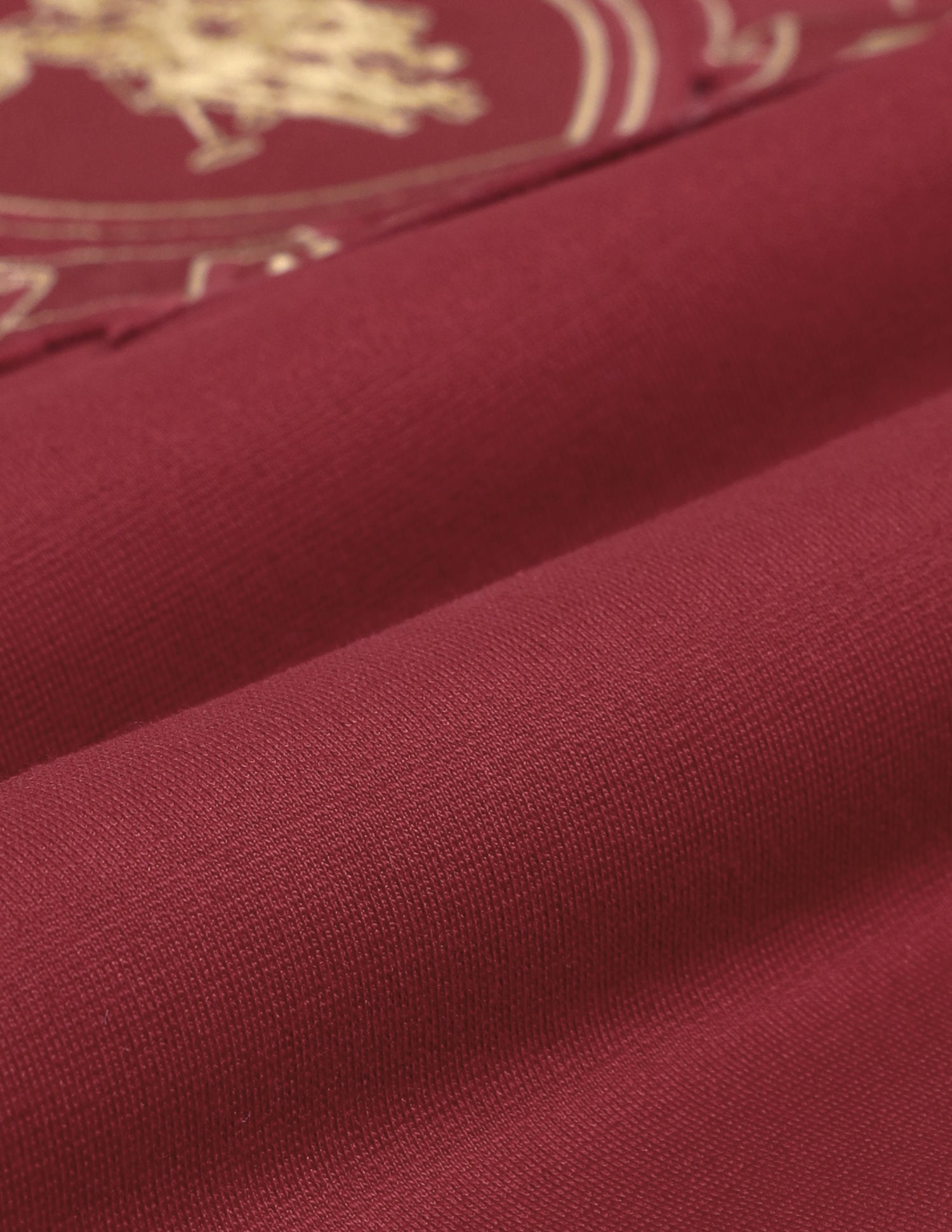 Boys Brand Embossed Regular Fit Sweatshirt Maroon - U.S. POLO ASSN. | Large