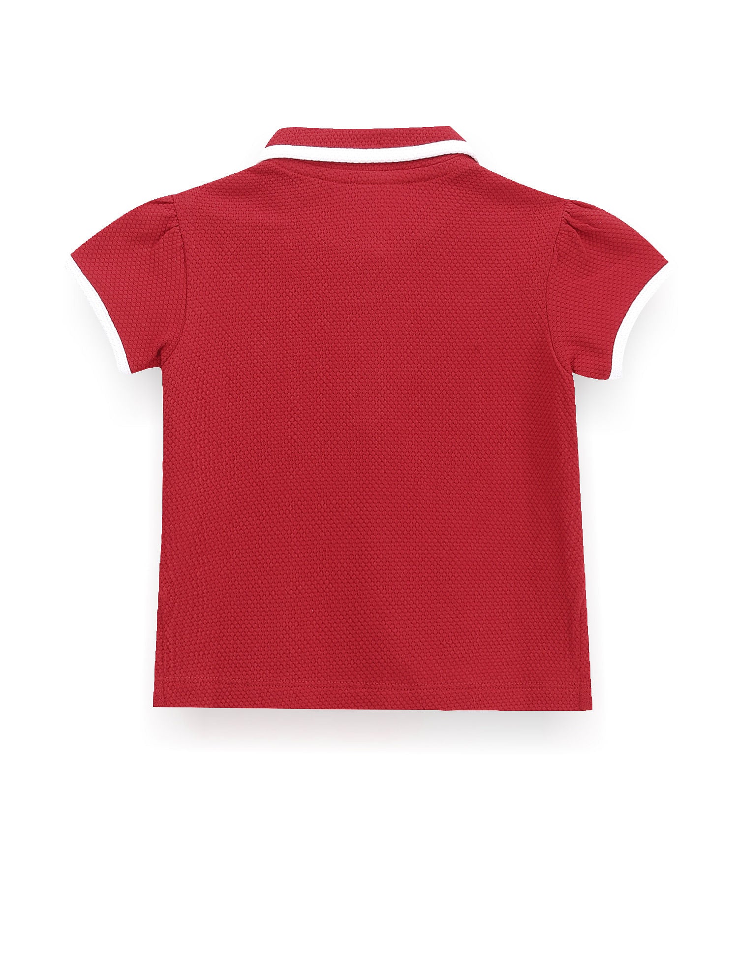 Girls Peter Pan Polo Shirt Red - U.S. POLO ASSN. | Large