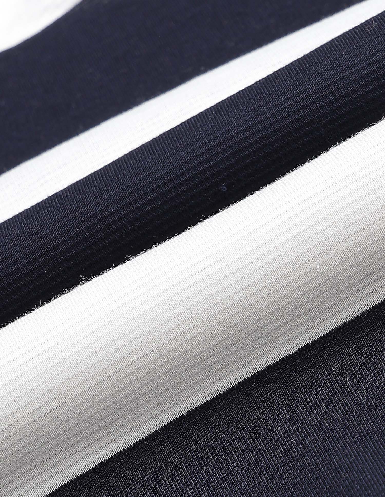 Horizontal Striped Slim Fit Polo Shirt Navy - U.S. POLO ASSN. | Large