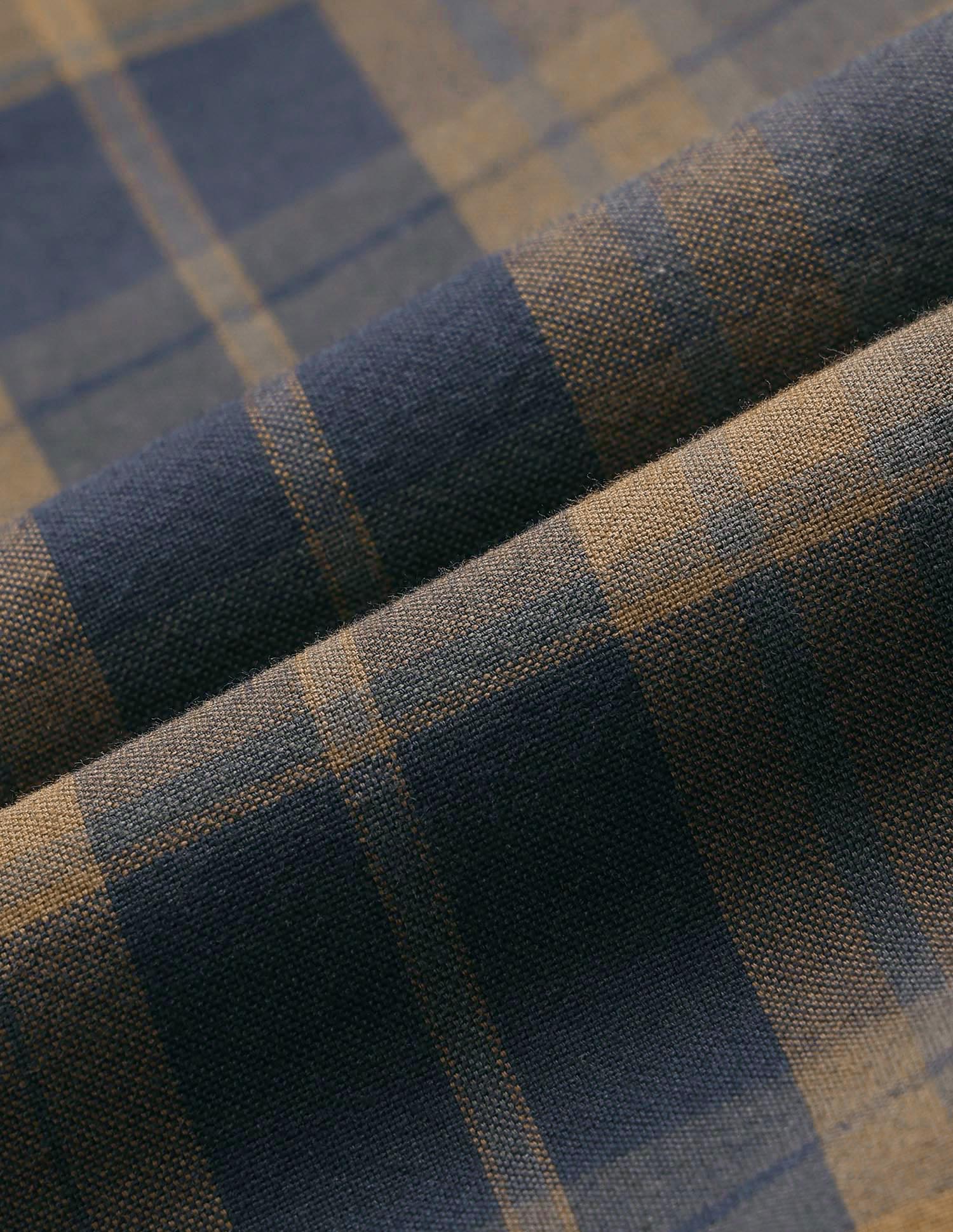 Plaid Checked Tailored Fit Shirt Dark Brown - U.S. POLO ASSN. | Large