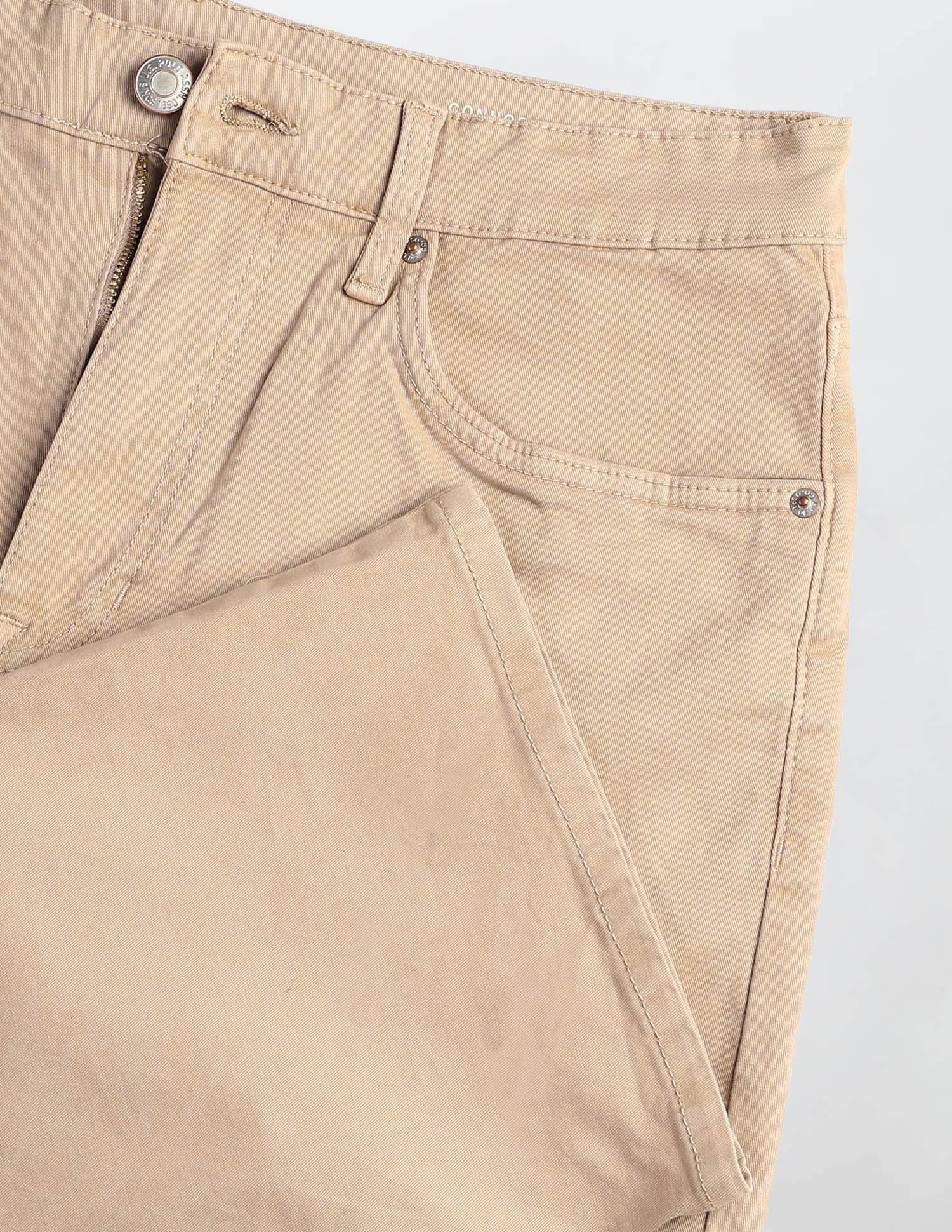 Connor Bootcut Beige Jeans Beige - U.S. POLO ASSN. | Large