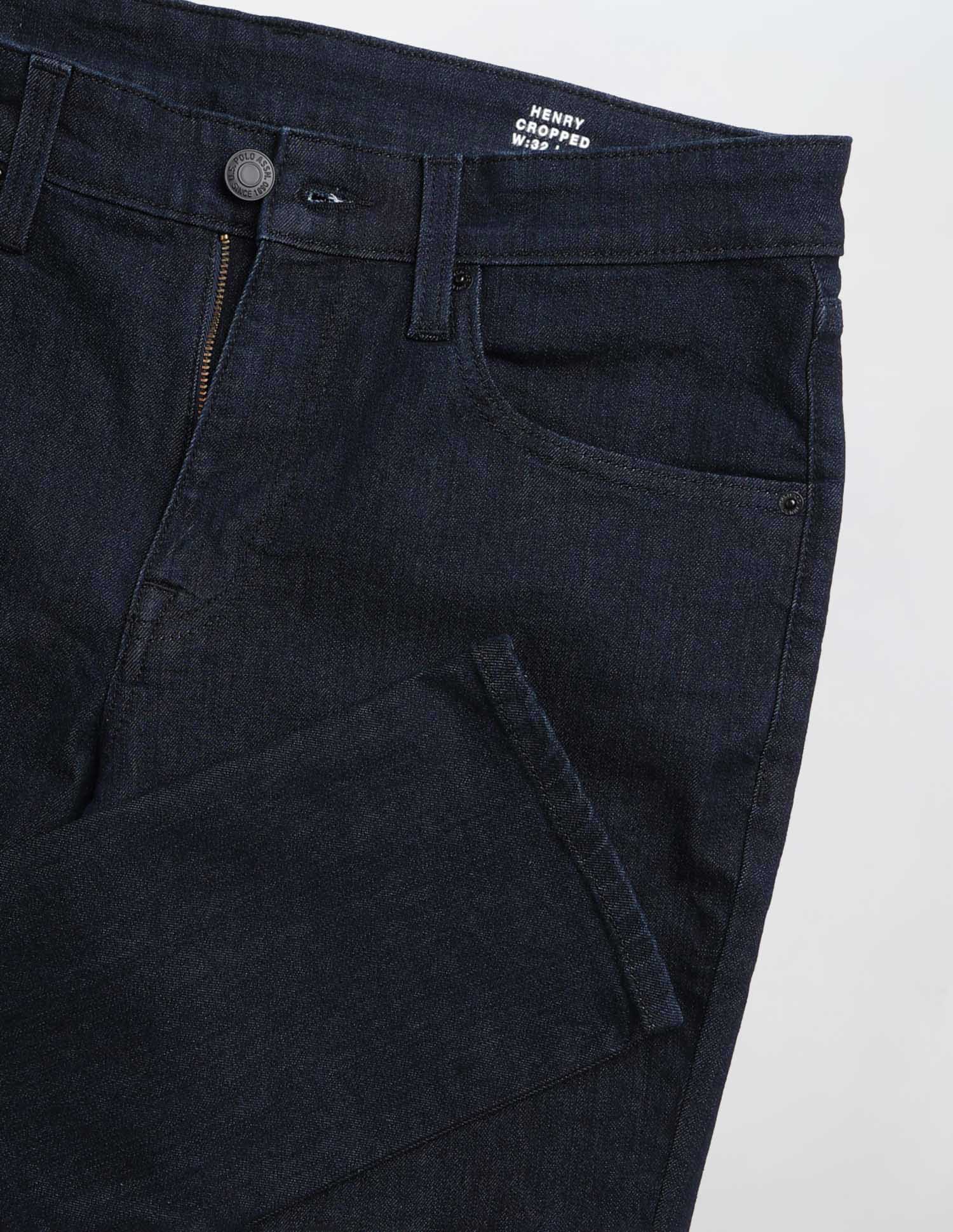 Henry Tapered Fit Mid Rise Jeans Dark Blue - U.S. POLO ASSN. | Large