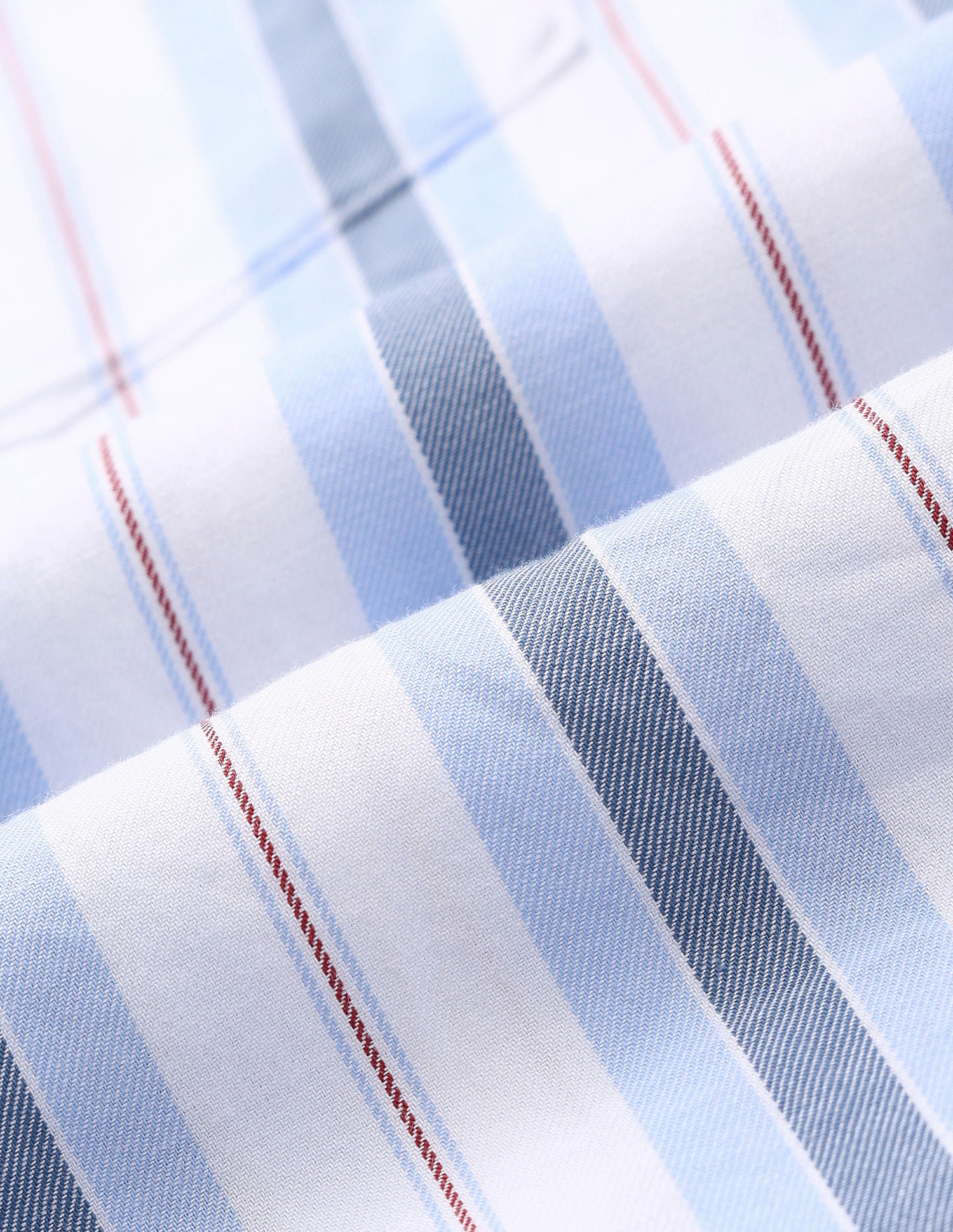 Button Down Tailored Fit Shirt Blue - U.S. Polo Assn. India | Large