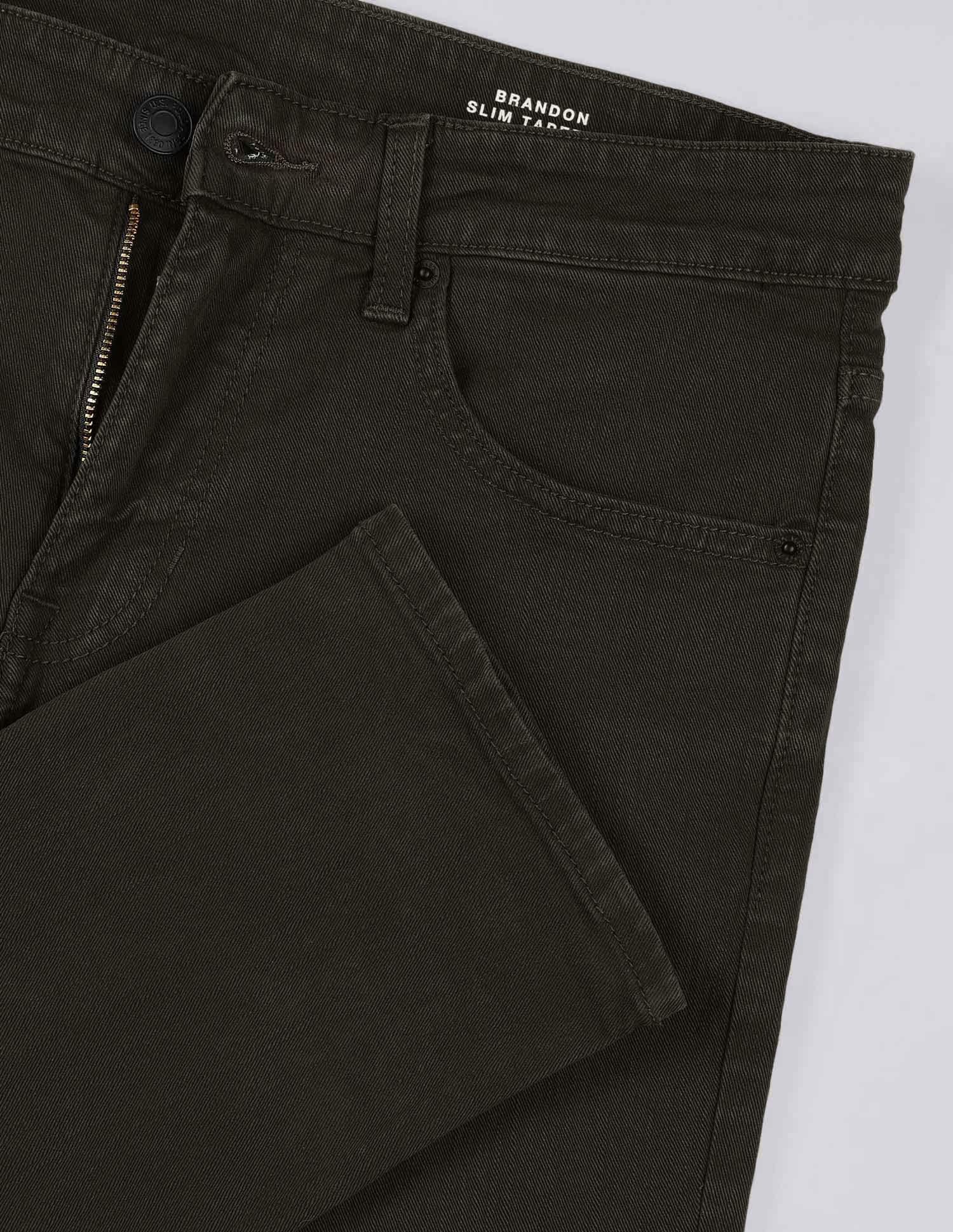 Brandon Slim Tapered Fit Green Jeans Olive - U.S. POLO ASSN. | Large