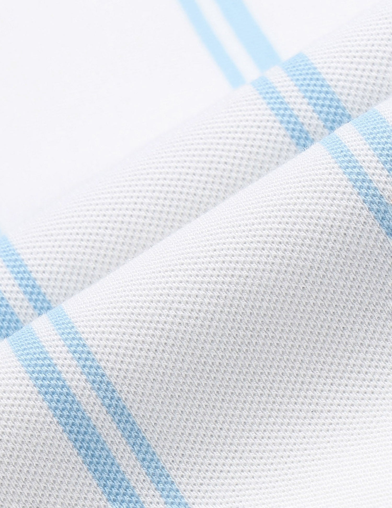 Vertical Striped Slim Fit Polo Shirt White - U.S. Polo Assn. India | Large