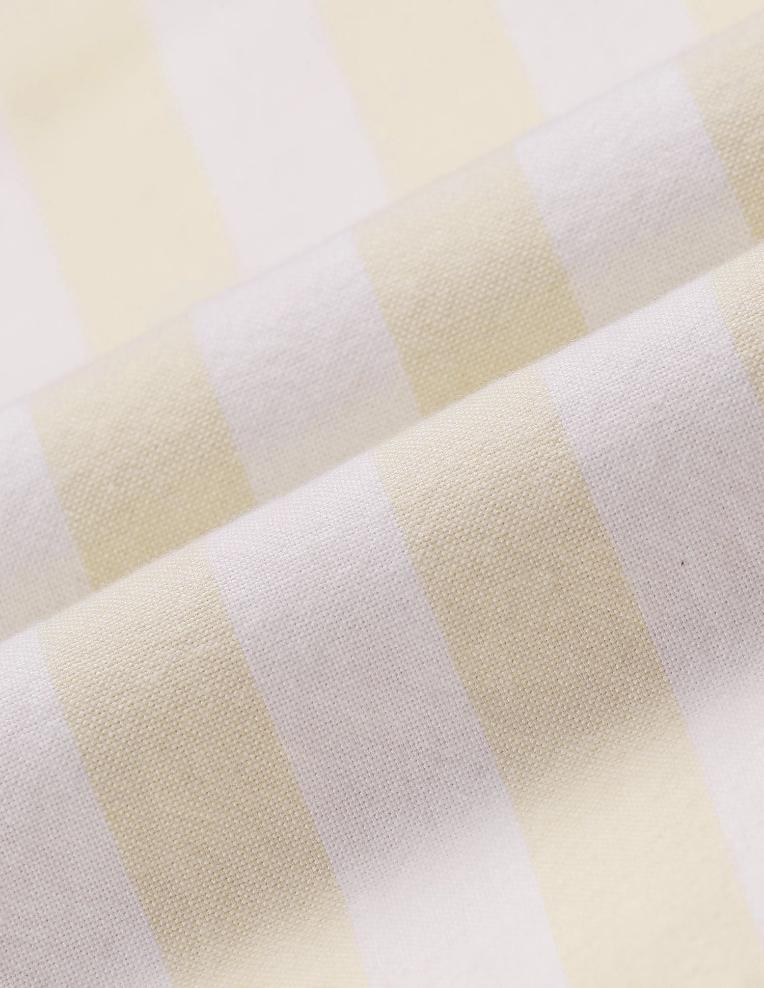Vertical Striped Oxford Shirt Yellow - U.S. Polo Assn. India | Large